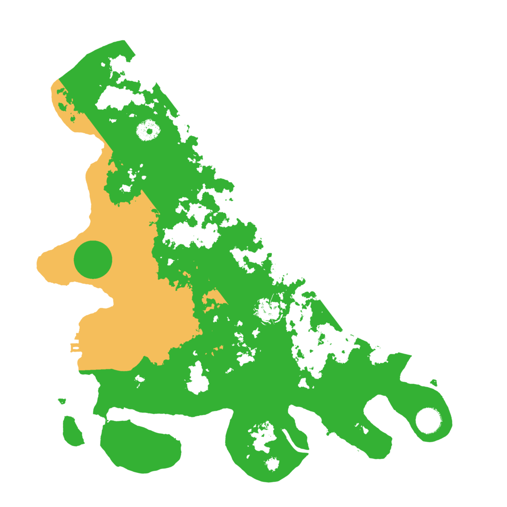 Biome Rust Map: Procedural Map, Size: 3500, Seed: 429954961