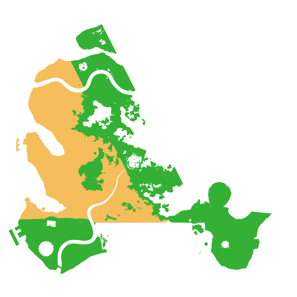 Biome Rust Map: Procedural Map, Size: 3550, Seed: 341288