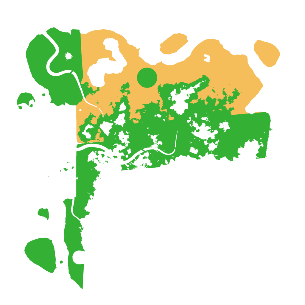 Biome Rust Map: Procedural Map, Size: 4000, Seed: 579064605