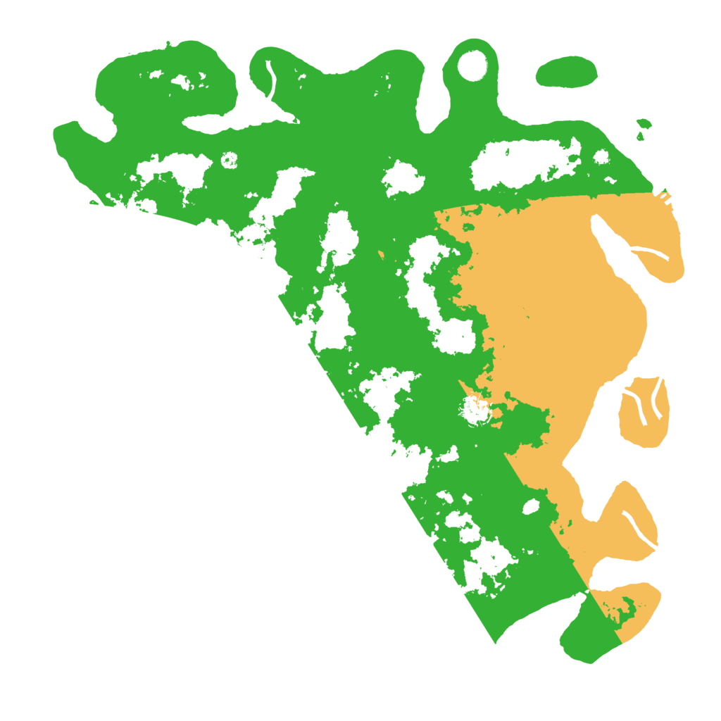 Biome Rust Map: Procedural Map, Size: 4300, Seed: 72373480