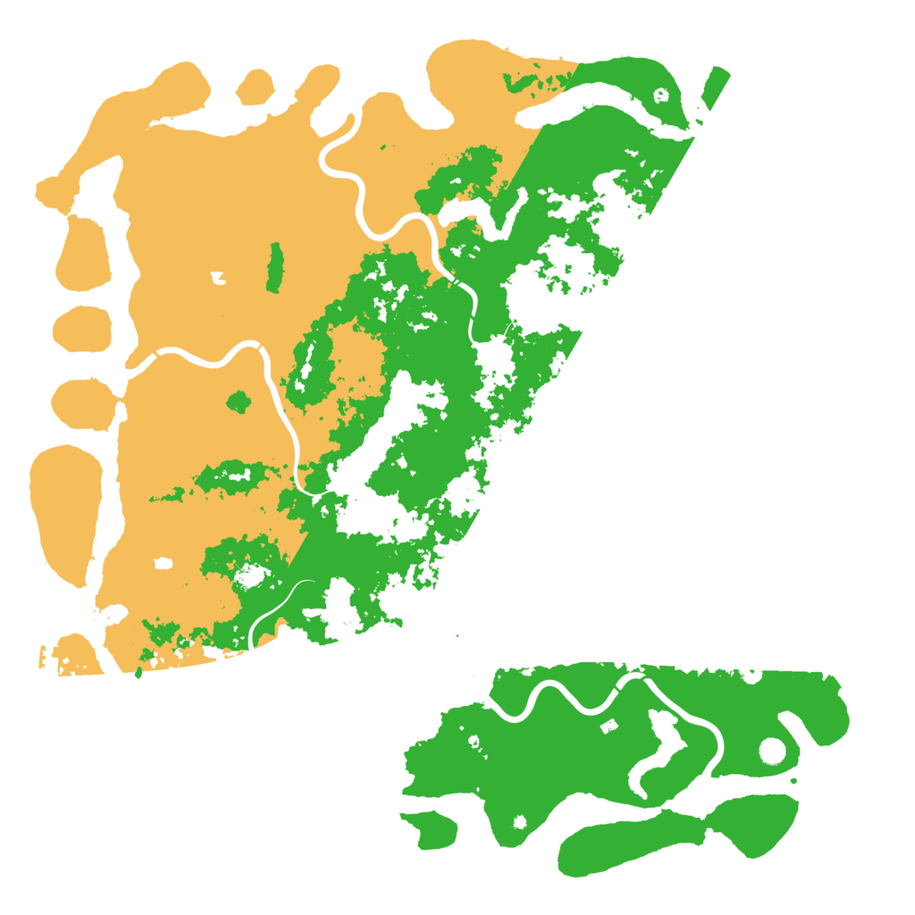 Biome Rust Map: Procedural Map, Size: 6000, Seed: 98