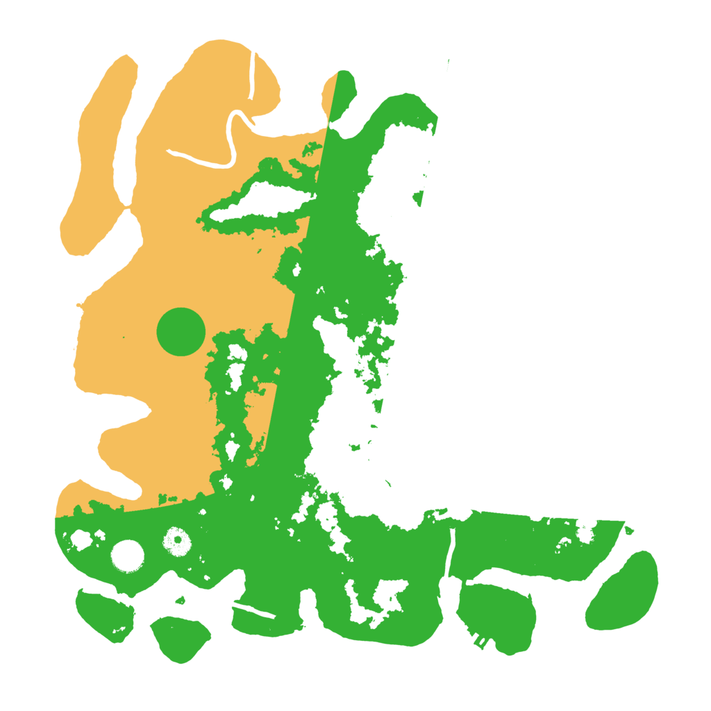 Biome Rust Map: Procedural Map, Size: 3850, Seed: 81390886