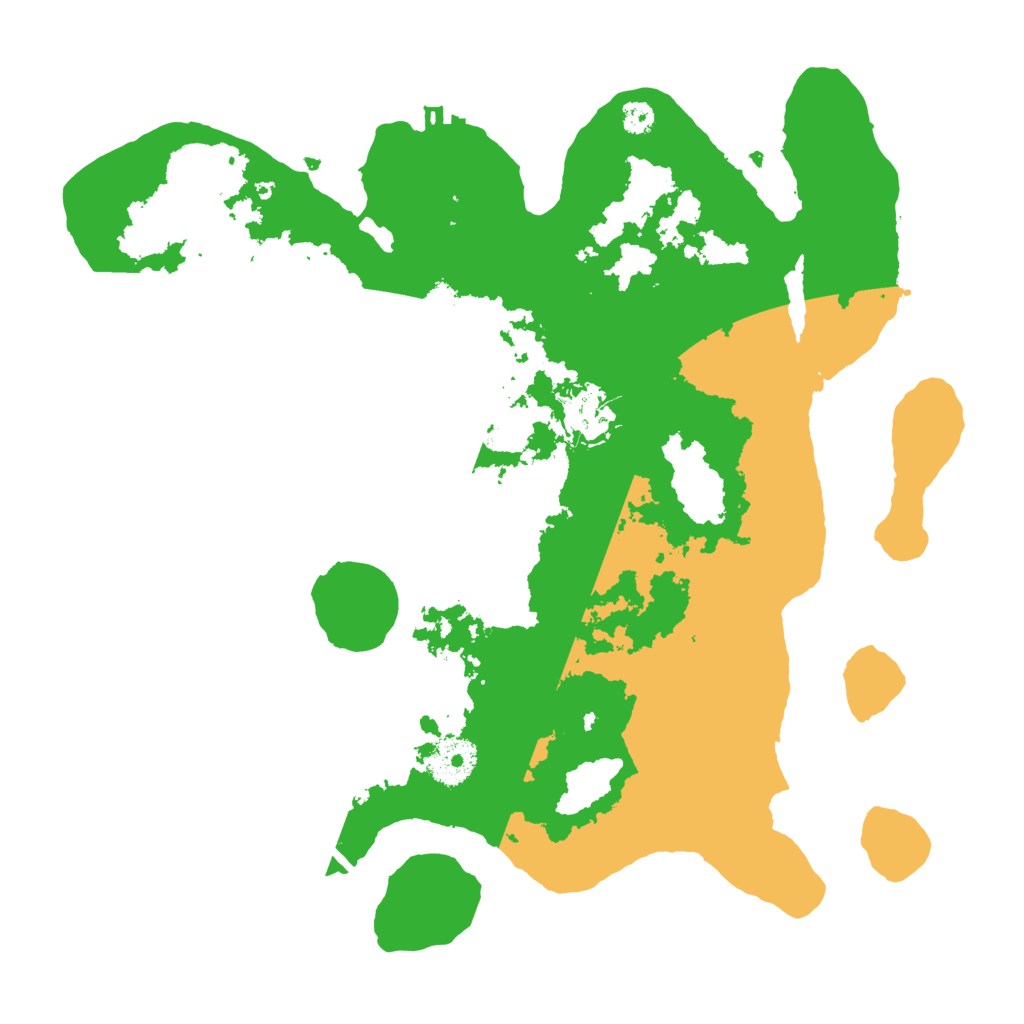 Biome Rust Map: Procedural Map, Size: 3250, Seed: 6056