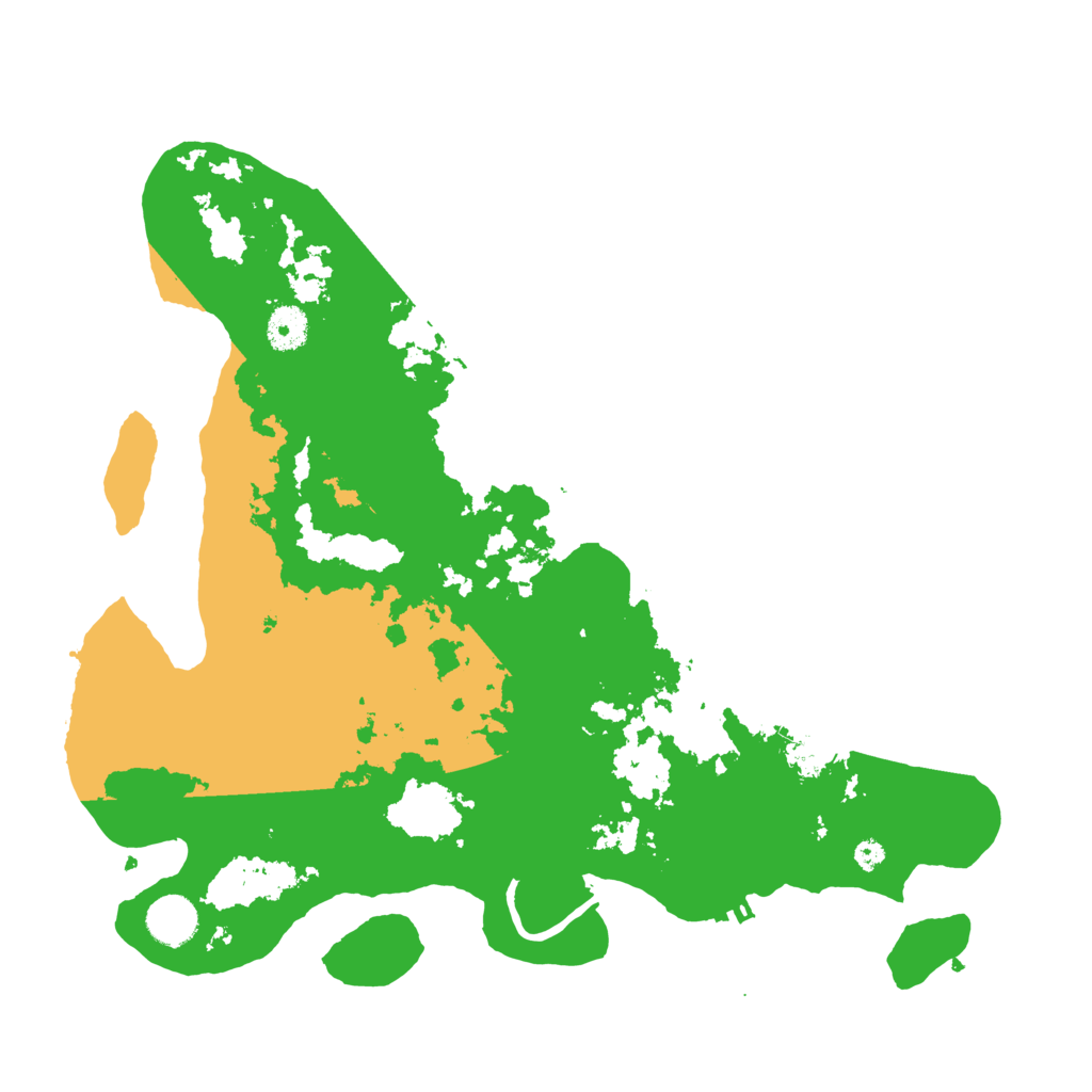 Biome Rust Map: Procedural Map, Size: 3800, Seed: 1425