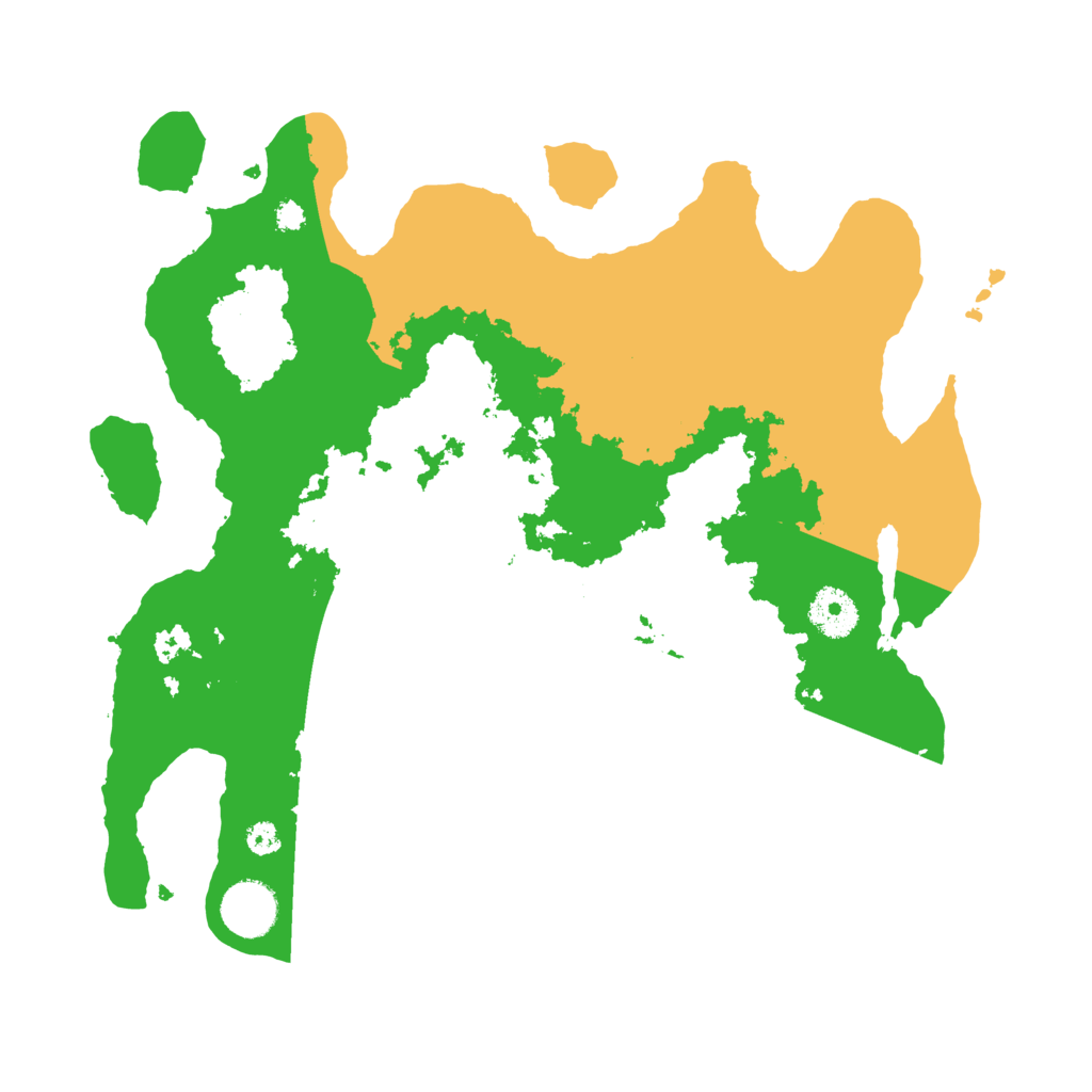 Biome Rust Map: Procedural Map, Size: 3400, Seed: 32401209