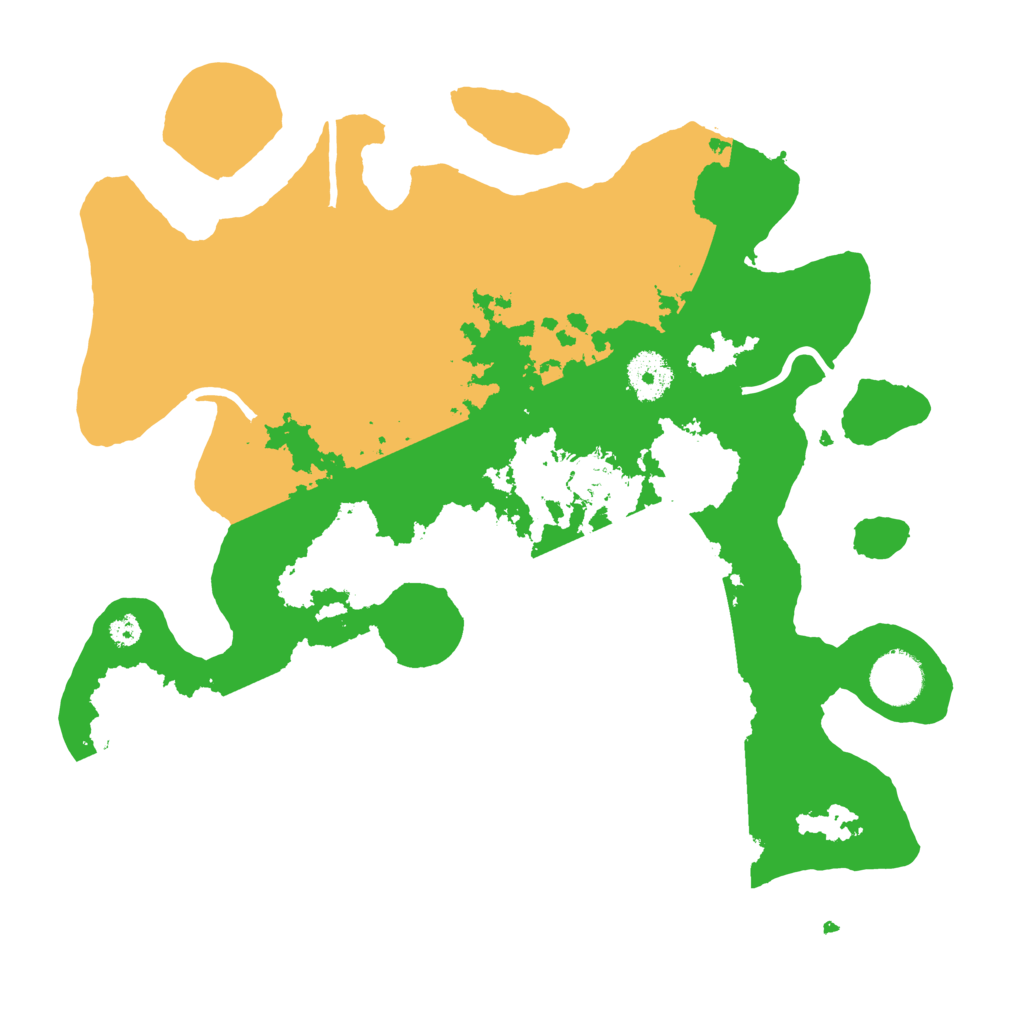 Biome Rust Map: Procedural Map, Size: 3400, Seed: 30815991