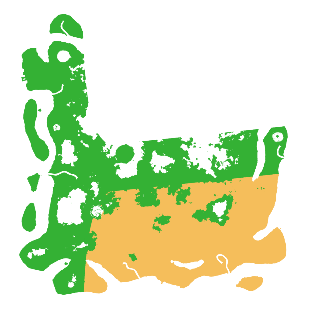 Biome Rust Map: Procedural Map, Size: 4600, Seed: 20400292