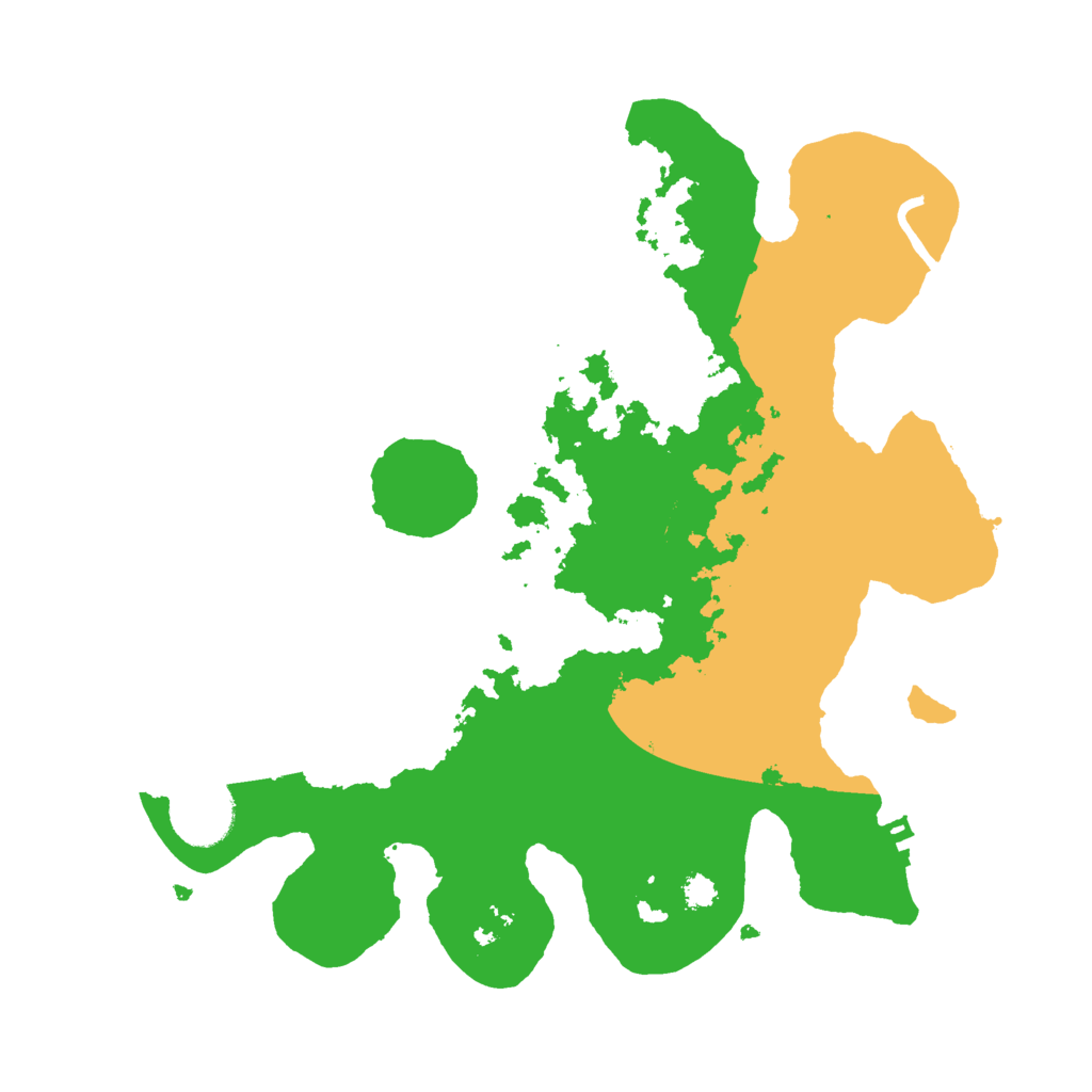 Biome Rust Map: Procedural Map, Size: 3000, Seed: 263482865