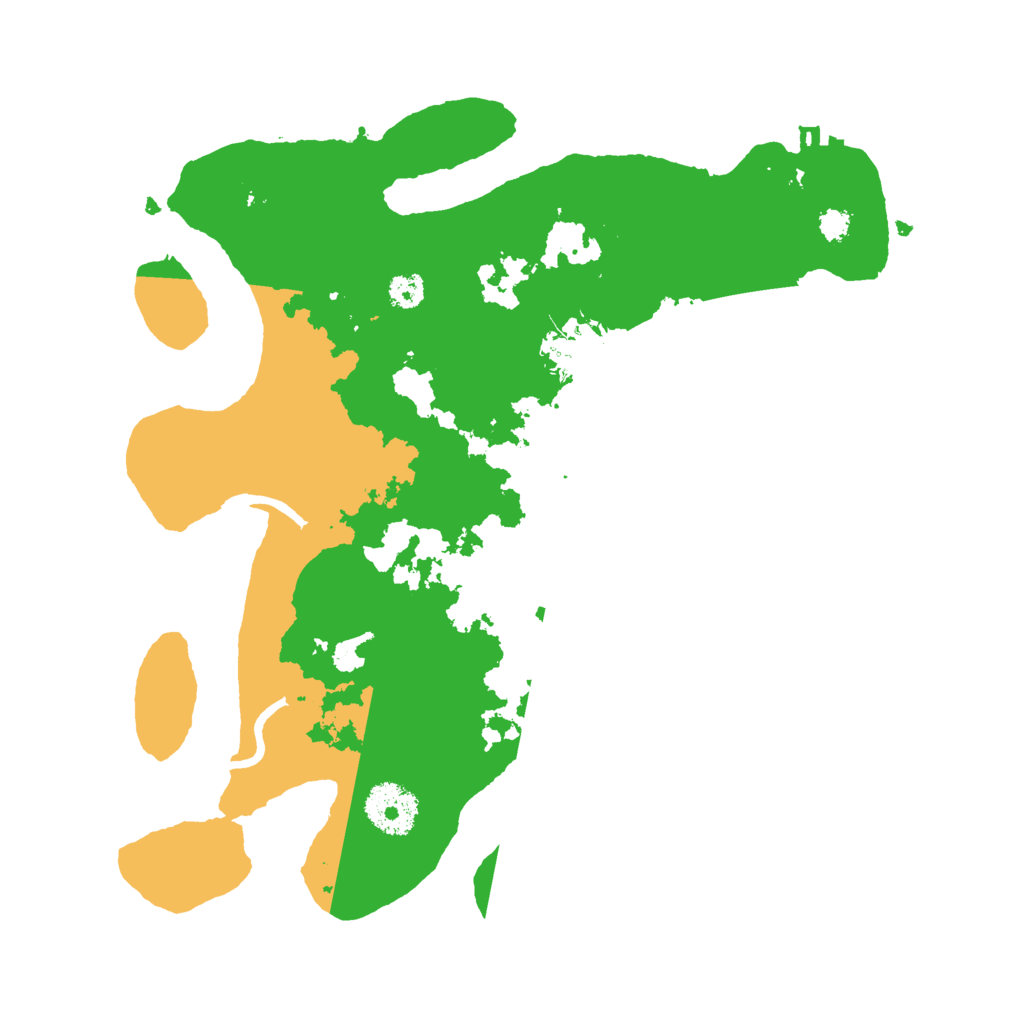 Biome Rust Map: Procedural Map, Size: 3000, Seed: 29271
