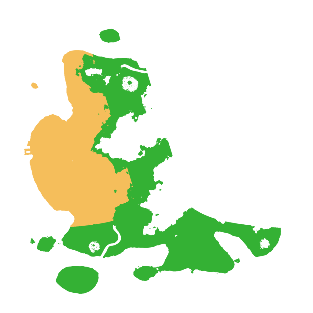 Biome Rust Map: Procedural Map, Size: 3000, Seed: 783196