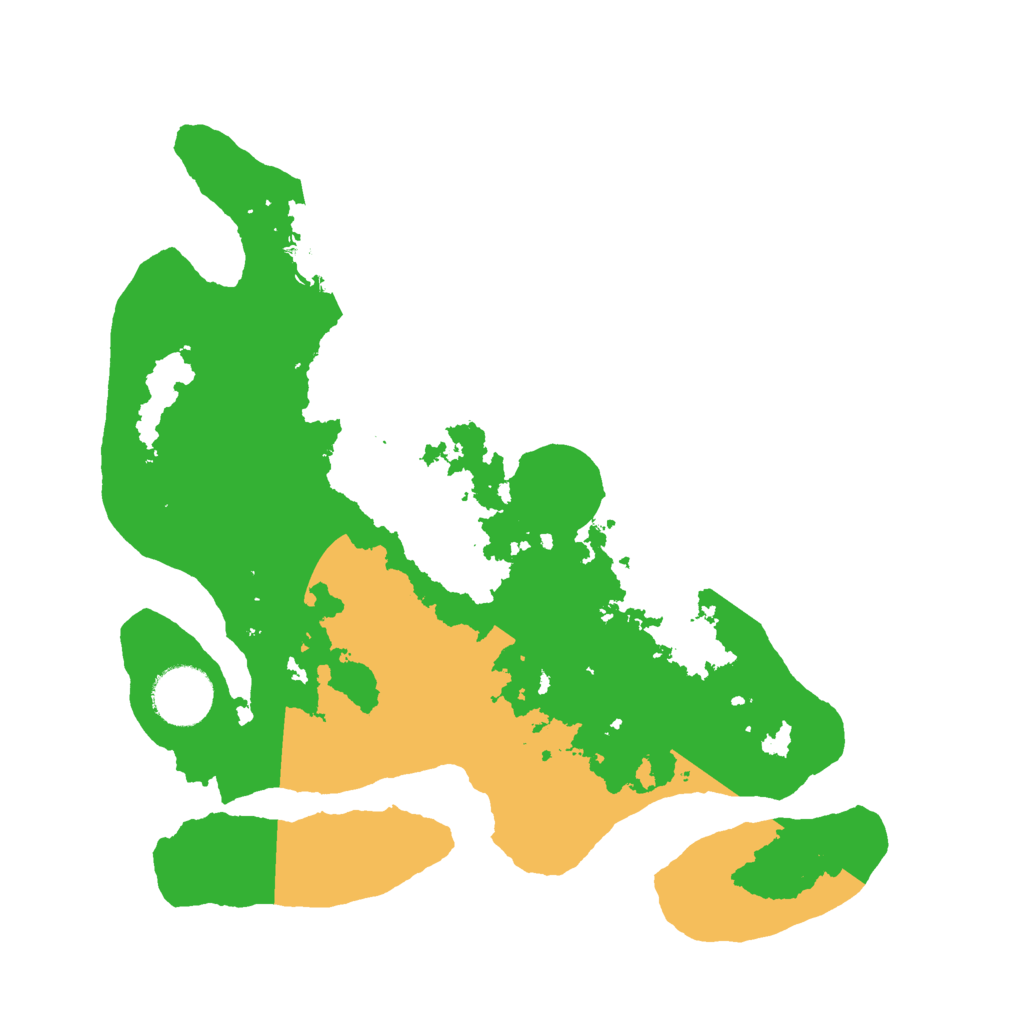 Biome Rust Map: Barren, Size: 3000, Seed: 2090580582