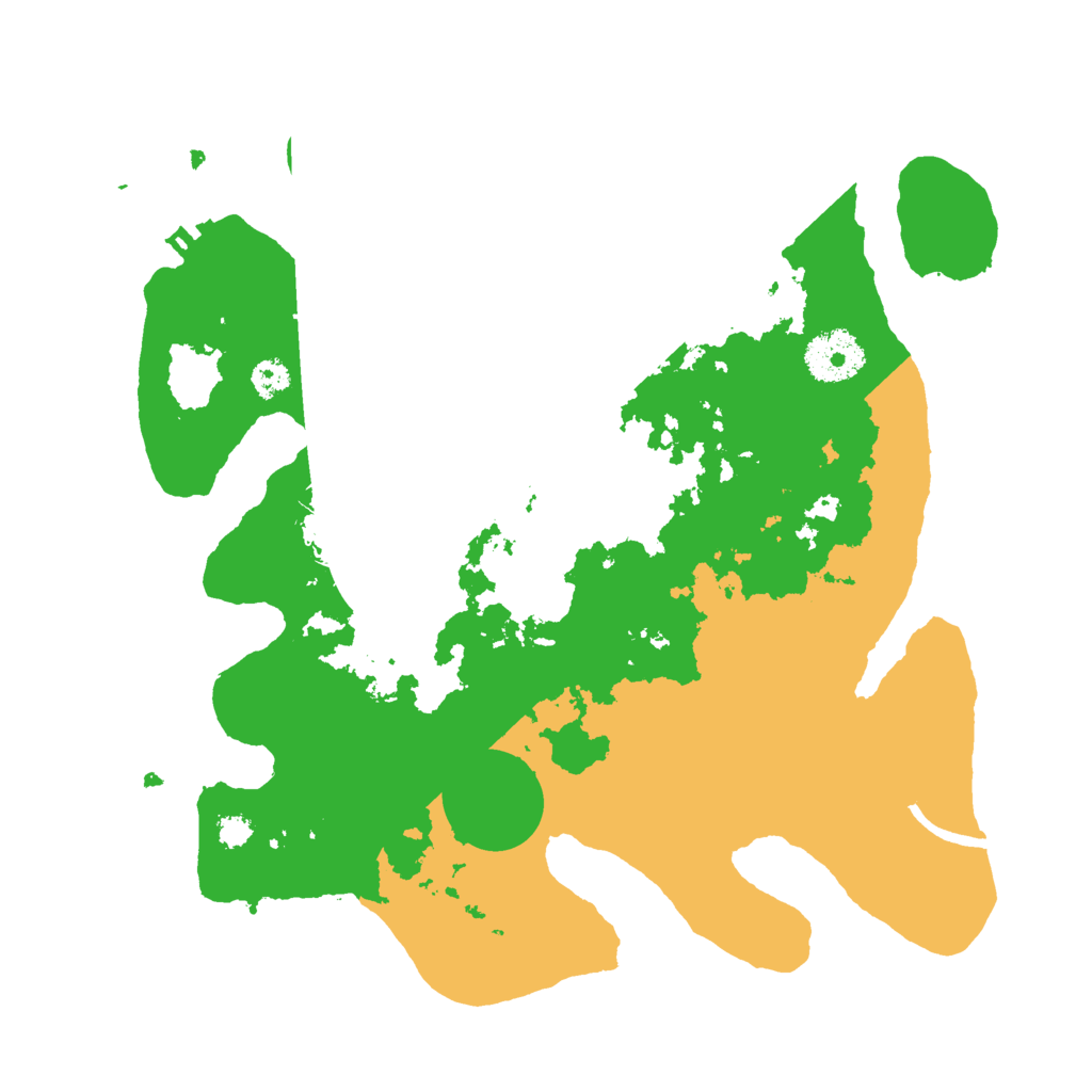 Biome Rust Map: Procedural Map, Size: 3000, Seed: 1374880827