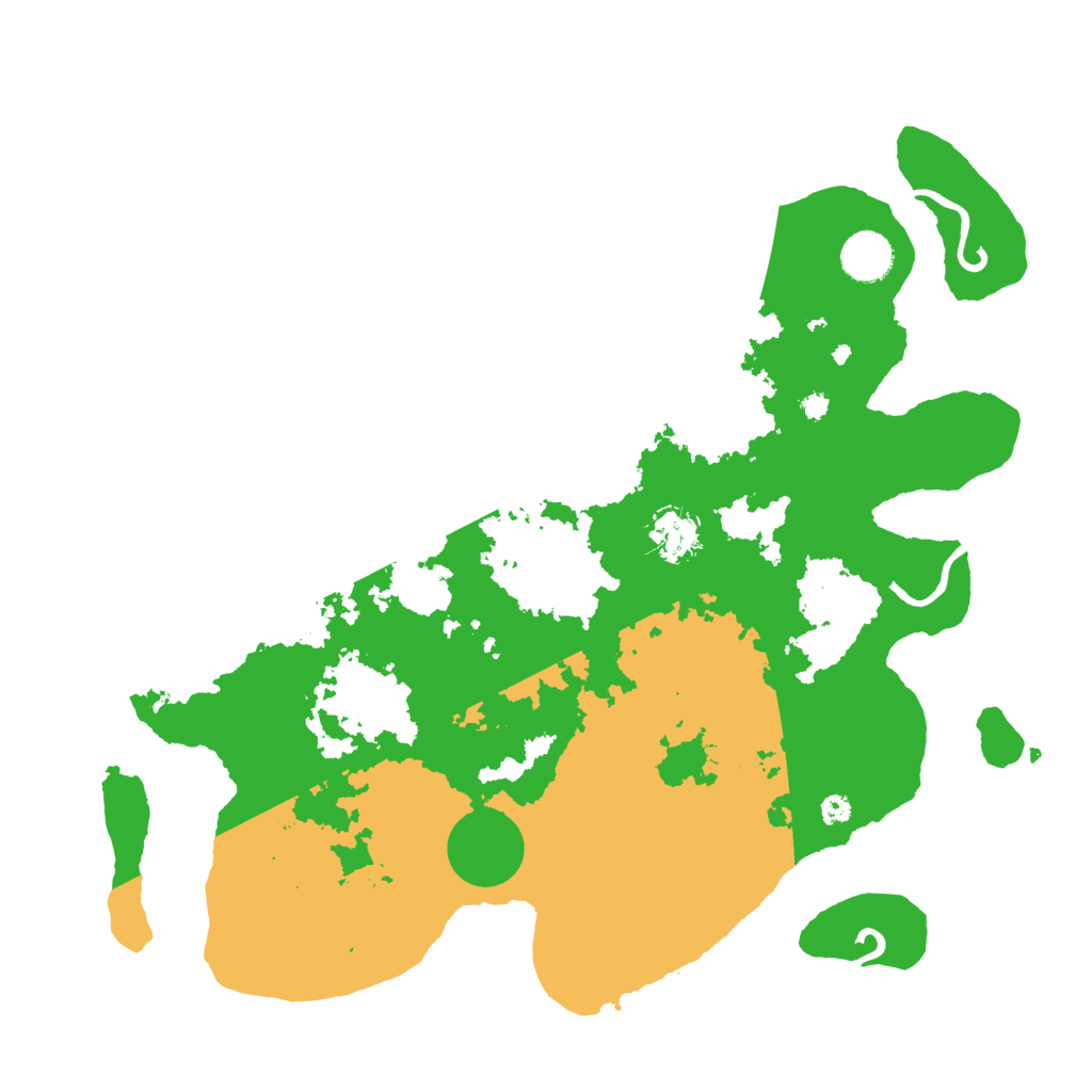 Biome Rust Map: Procedural Map, Size: 3750, Seed: 61905942