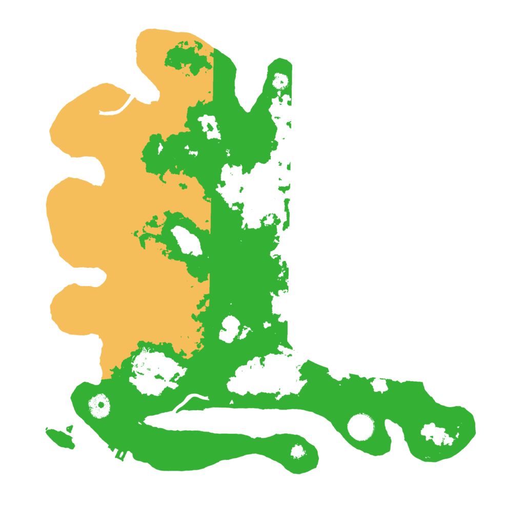 Biome Rust Map: Procedural Map, Size: 3500, Seed: 10565649