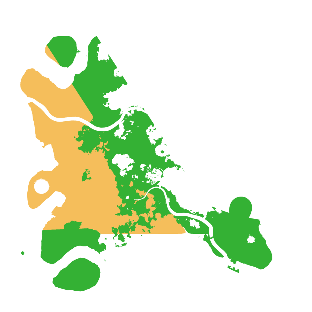 Biome Rust Map: Procedural Map, Size: 3700, Seed: 1194462962