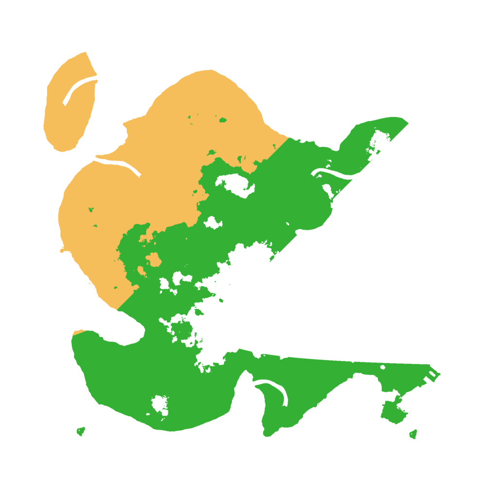 Biome Rust Map: Procedural Map, Size: 2799, Seed: 310335951