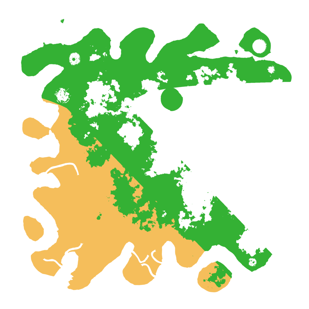 Biome Rust Map: Procedural Map, Size: 3950, Seed: 69919