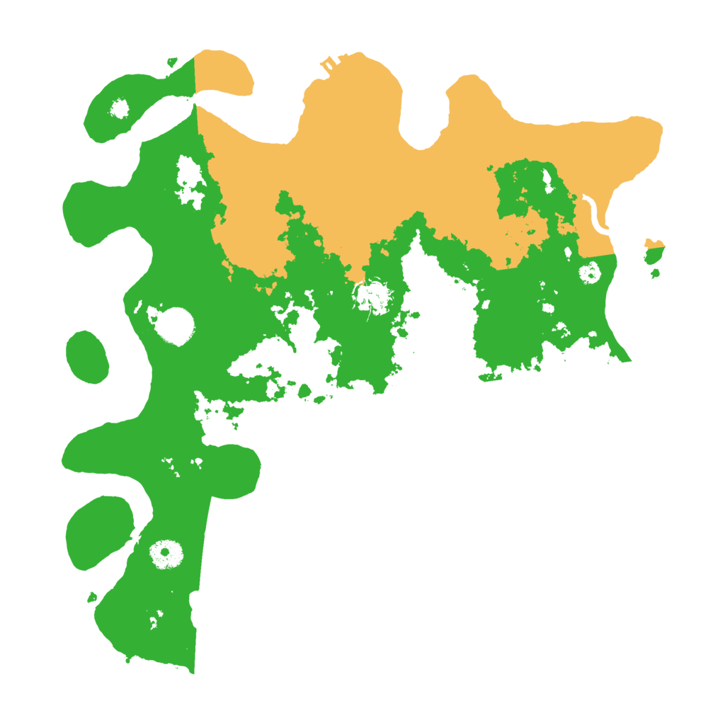 Biome Rust Map: Procedural Map, Size: 3500, Seed: 188310262
