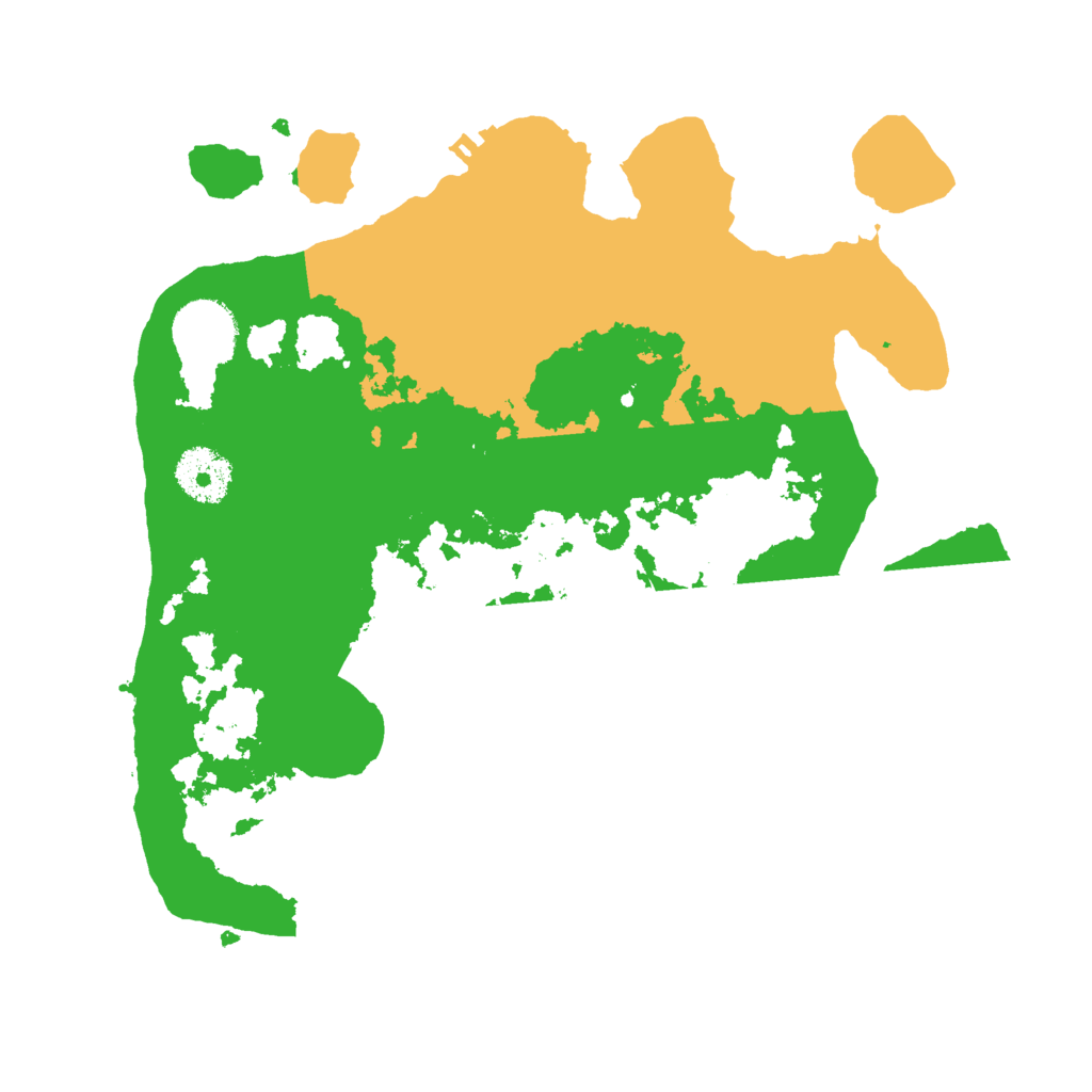 Biome Rust Map: Procedural Map, Size: 3000, Seed: 1269691