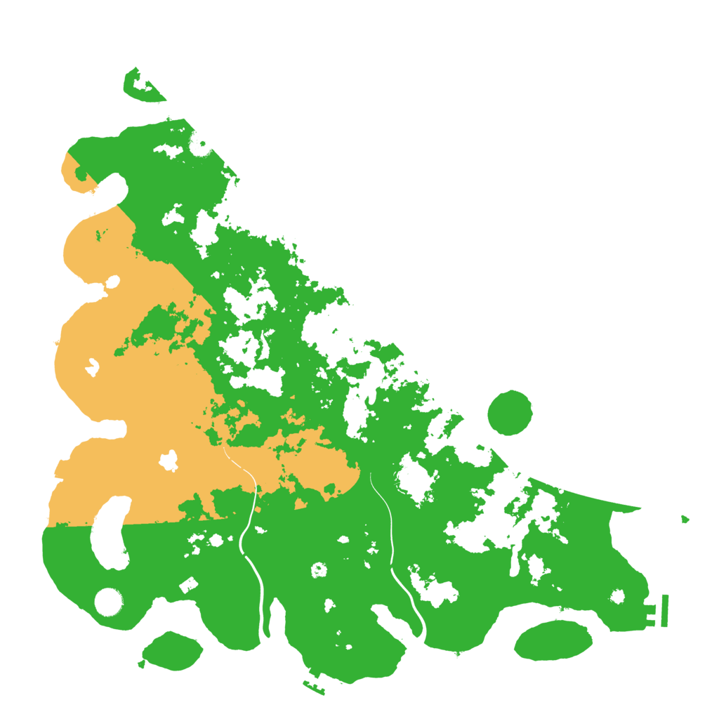 Biome Rust Map: Procedural Map, Size: 4500, Seed: 1419120892