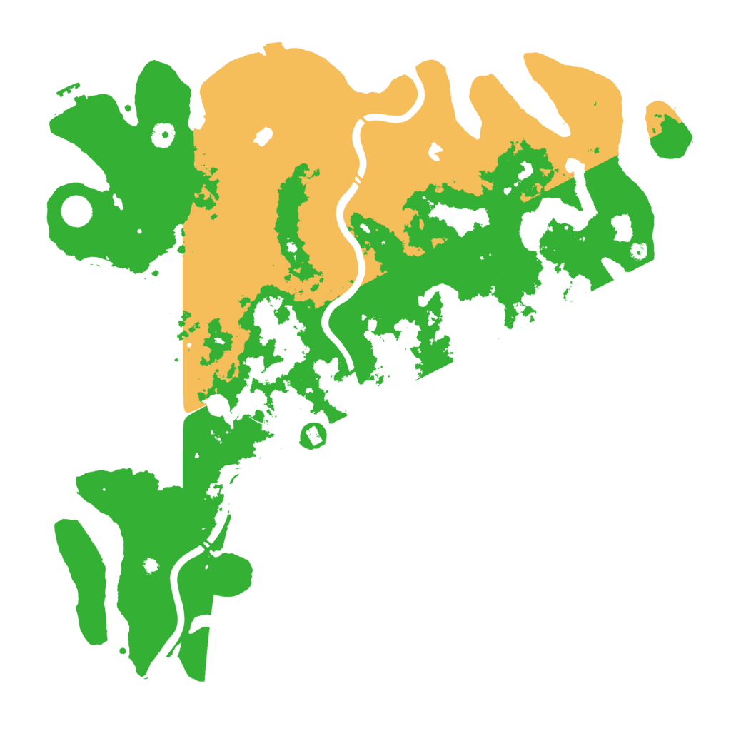 Biome Rust Map: Procedural Map, Size: 4500, Seed: 1175830531