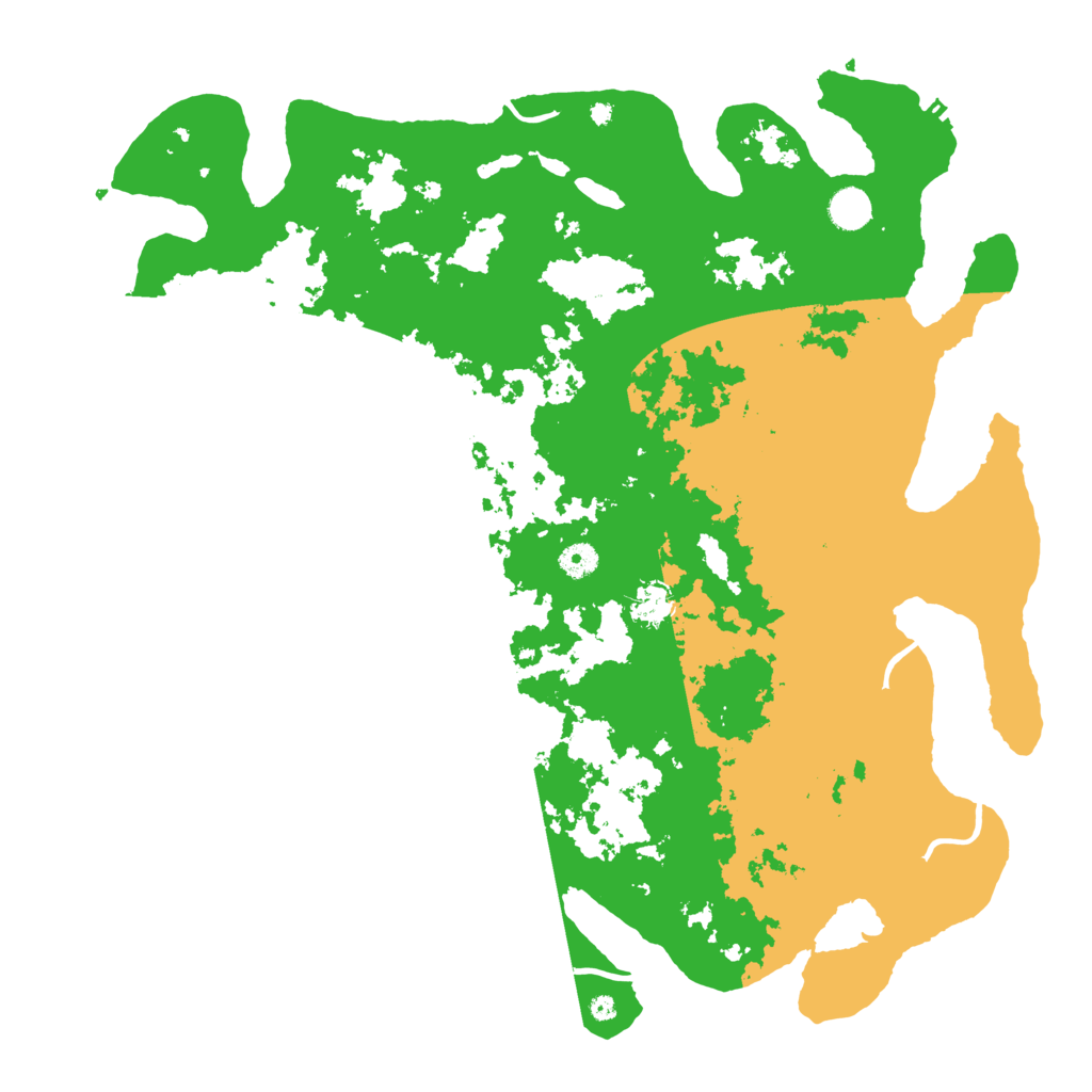 Biome Rust Map: Procedural Map, Size: 4500, Seed: 246465640
