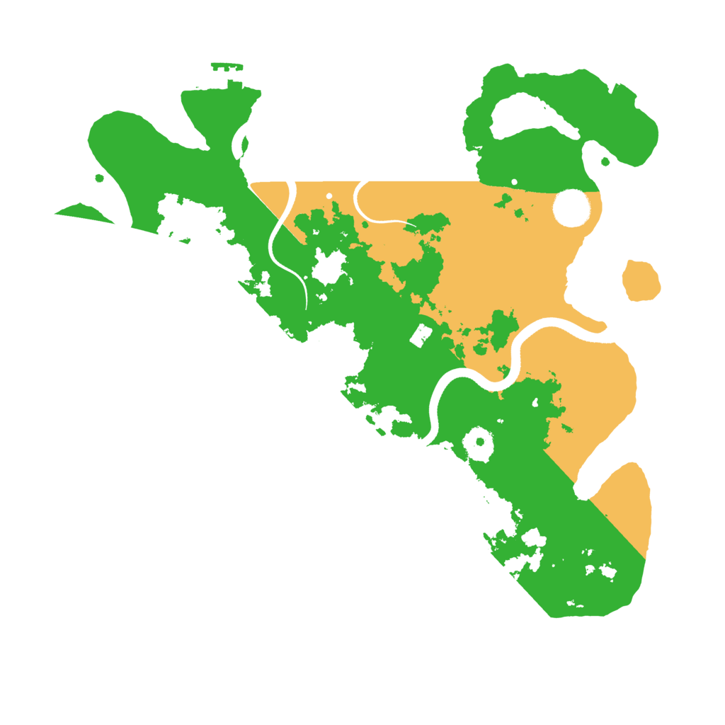 Biome Rust Map: Procedural Map, Size: 3450, Seed: 63769245