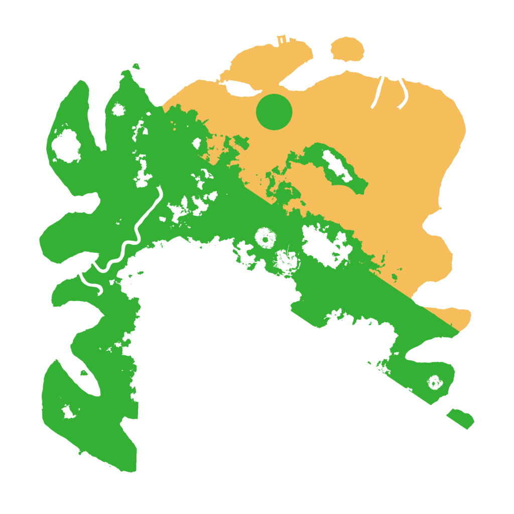 Biome Rust Map: Procedural Map, Size: 3750, Seed: 83988730