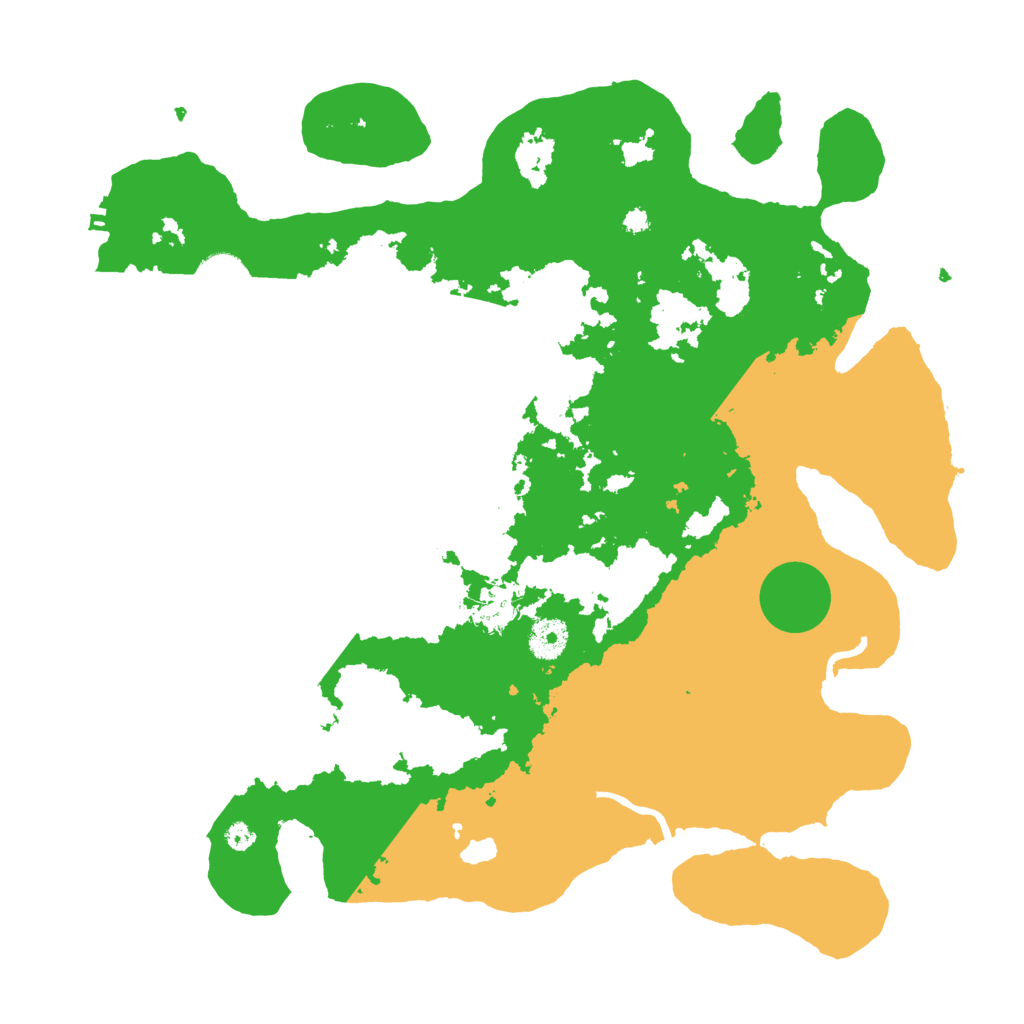 Biome Rust Map: Procedural Map, Size: 3800, Seed: 1372208560