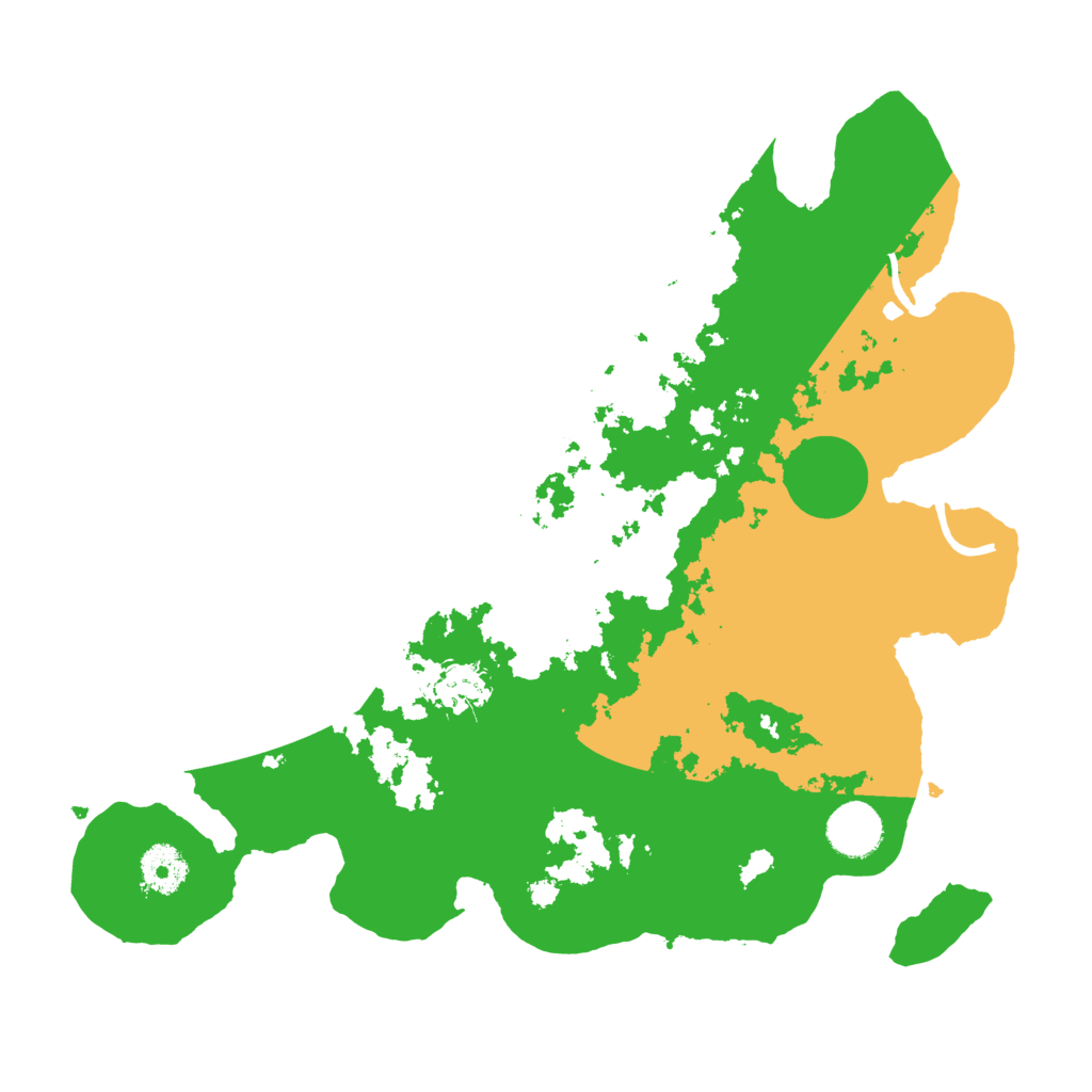 Biome Rust Map: Procedural Map, Size: 3500, Seed: 1769389665