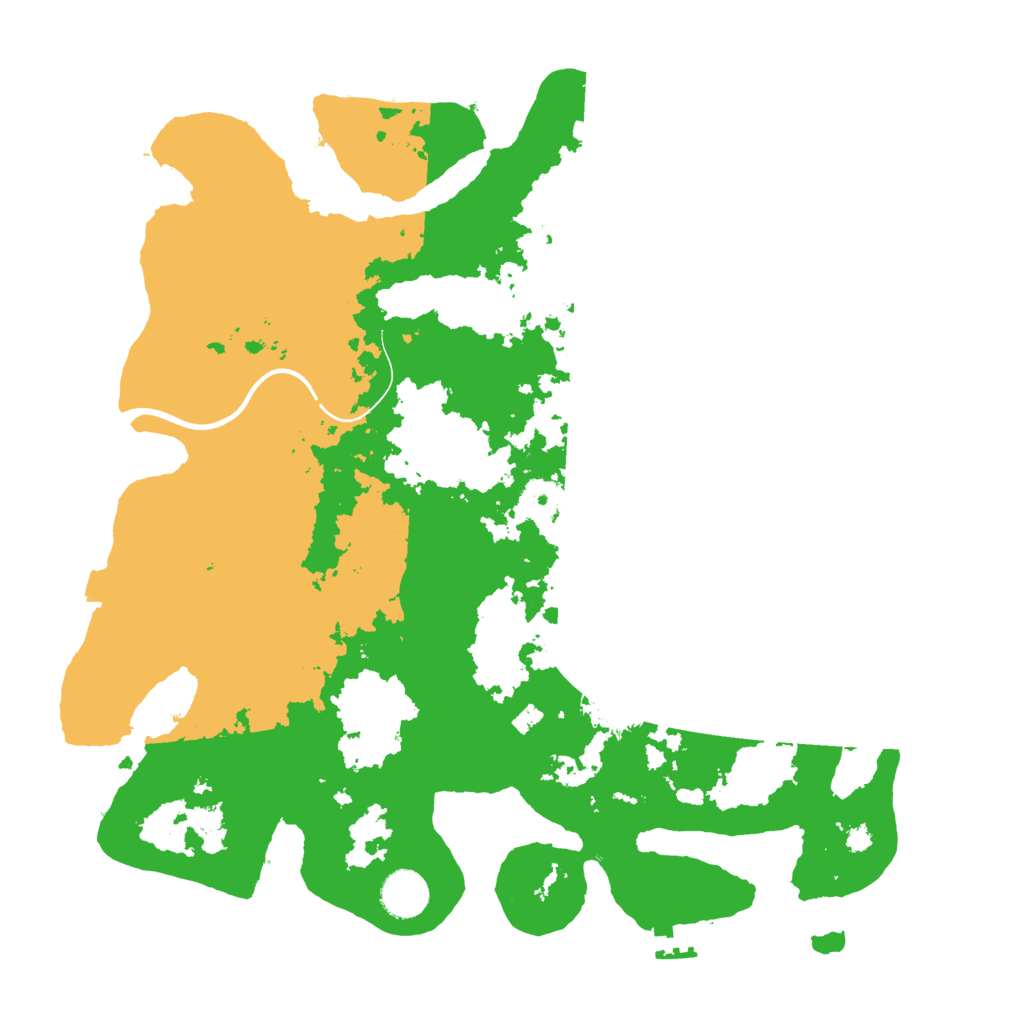 Biome Rust Map: Procedural Map, Size: 3750, Seed: 34707613