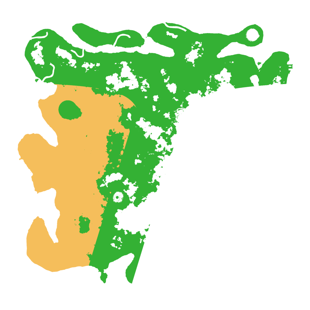 Biome Rust Map: Procedural Map, Size: 4400, Seed: 98017202