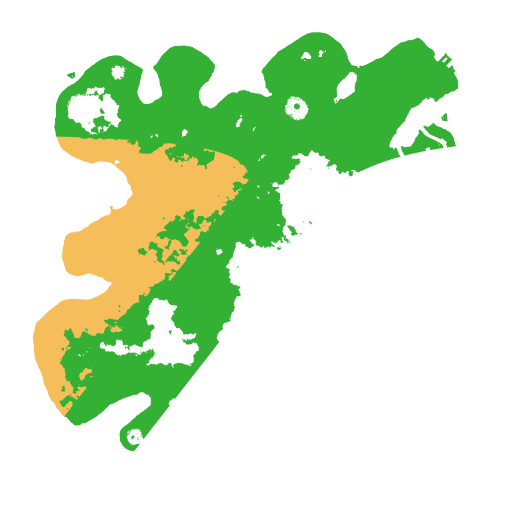 Biome Rust Map: Procedural Map, Size: 3400, Seed: 98412236