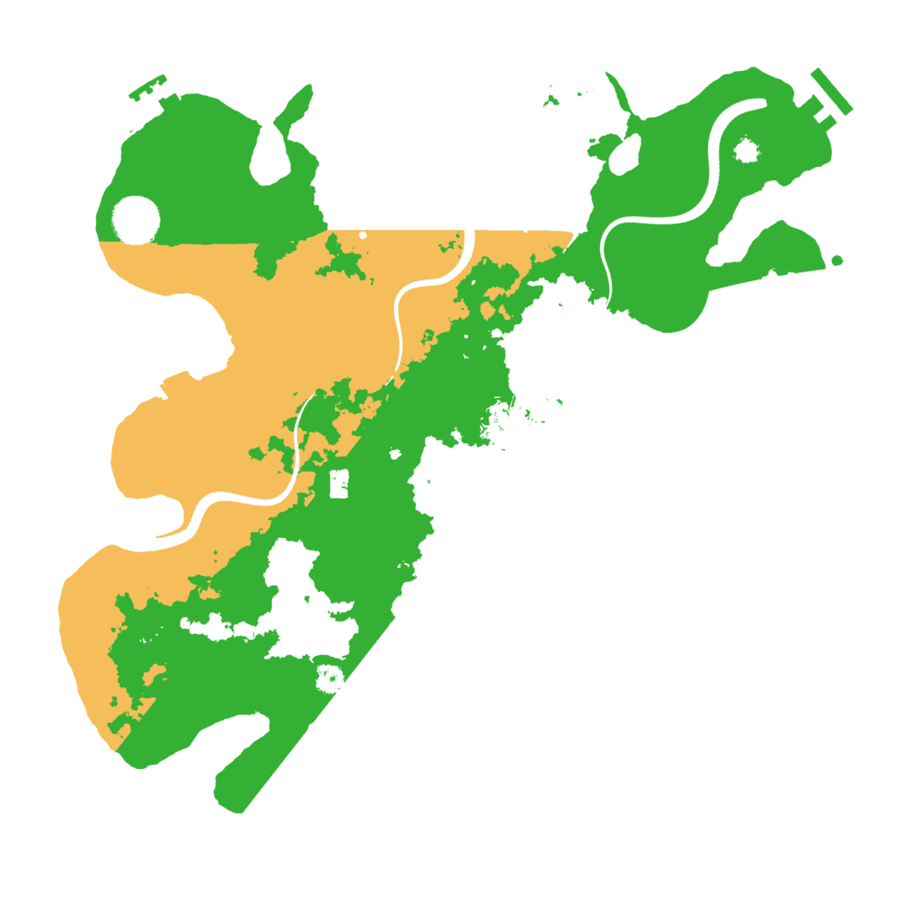 Biome Rust Map: Procedural Map, Size: 3400, Seed: 98412236