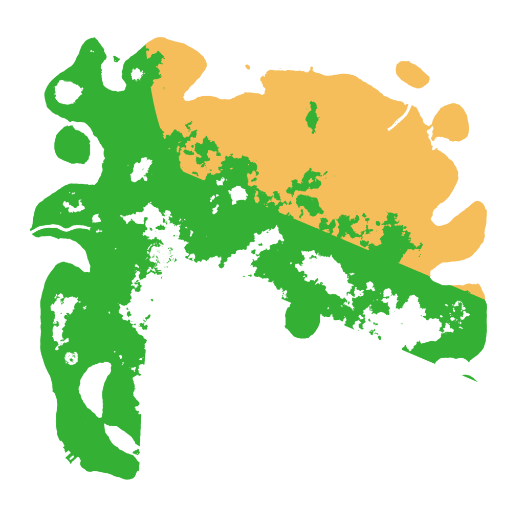 Biome Rust Map: Procedural Map, Size: 4000, Seed: 78232