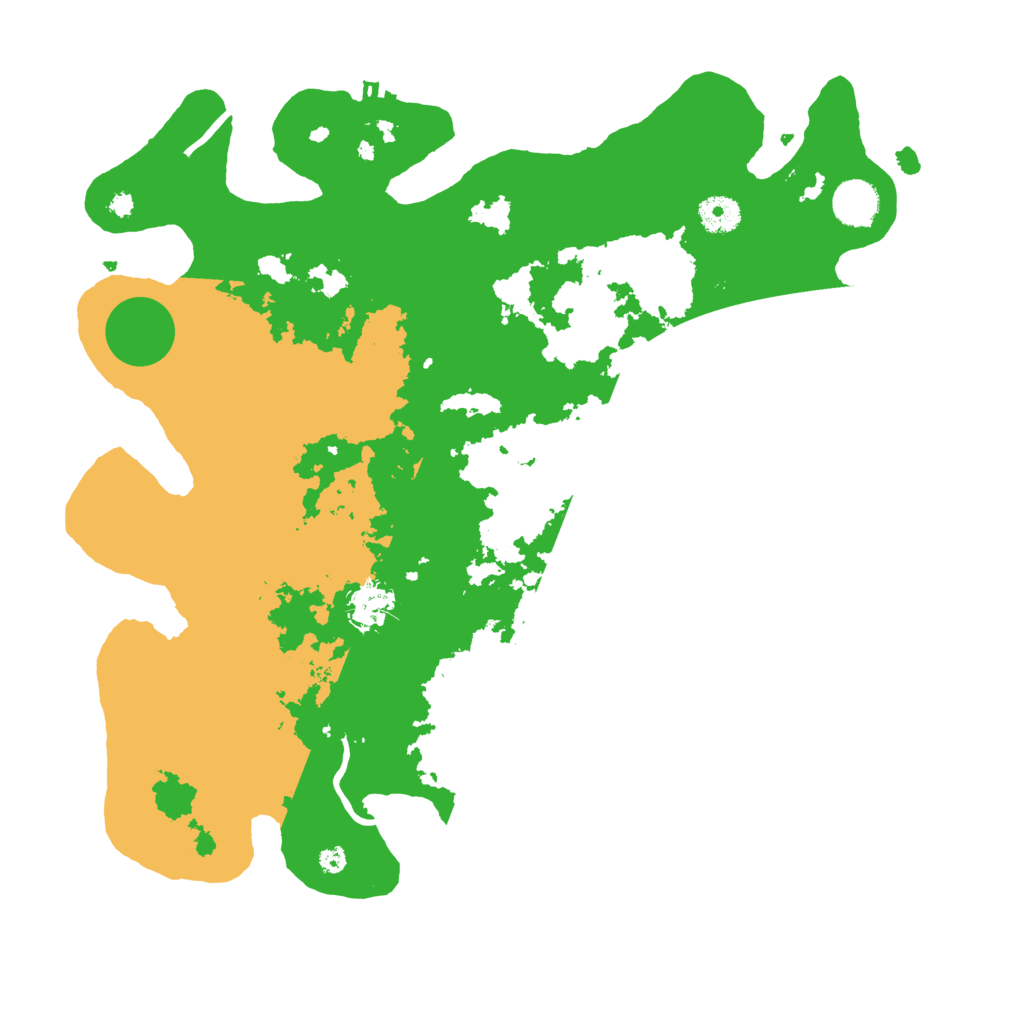 Biome Rust Map: Procedural Map, Size: 3900, Seed: 84936744