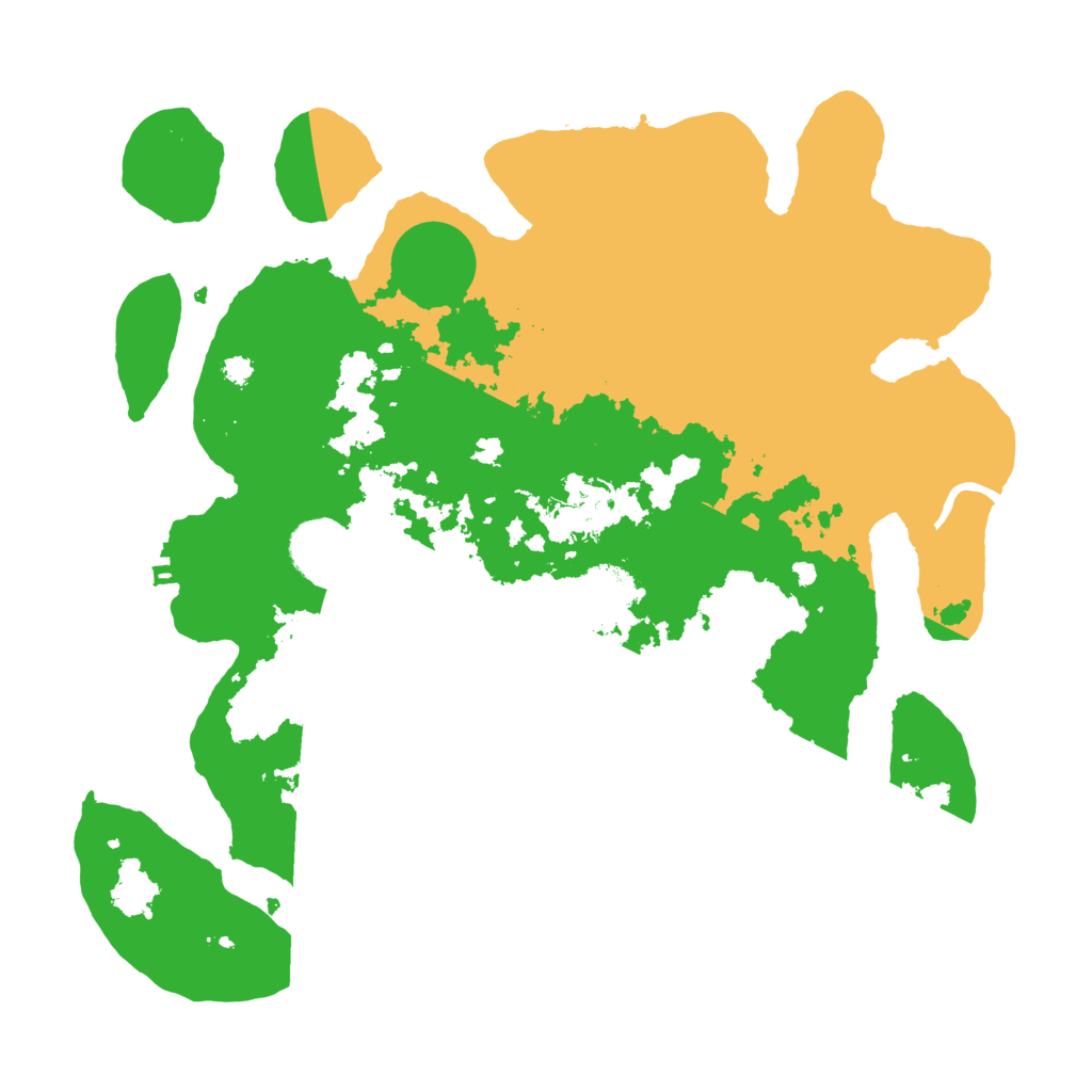 Biome Rust Map: Procedural Map, Size: 3400, Seed: 46827912