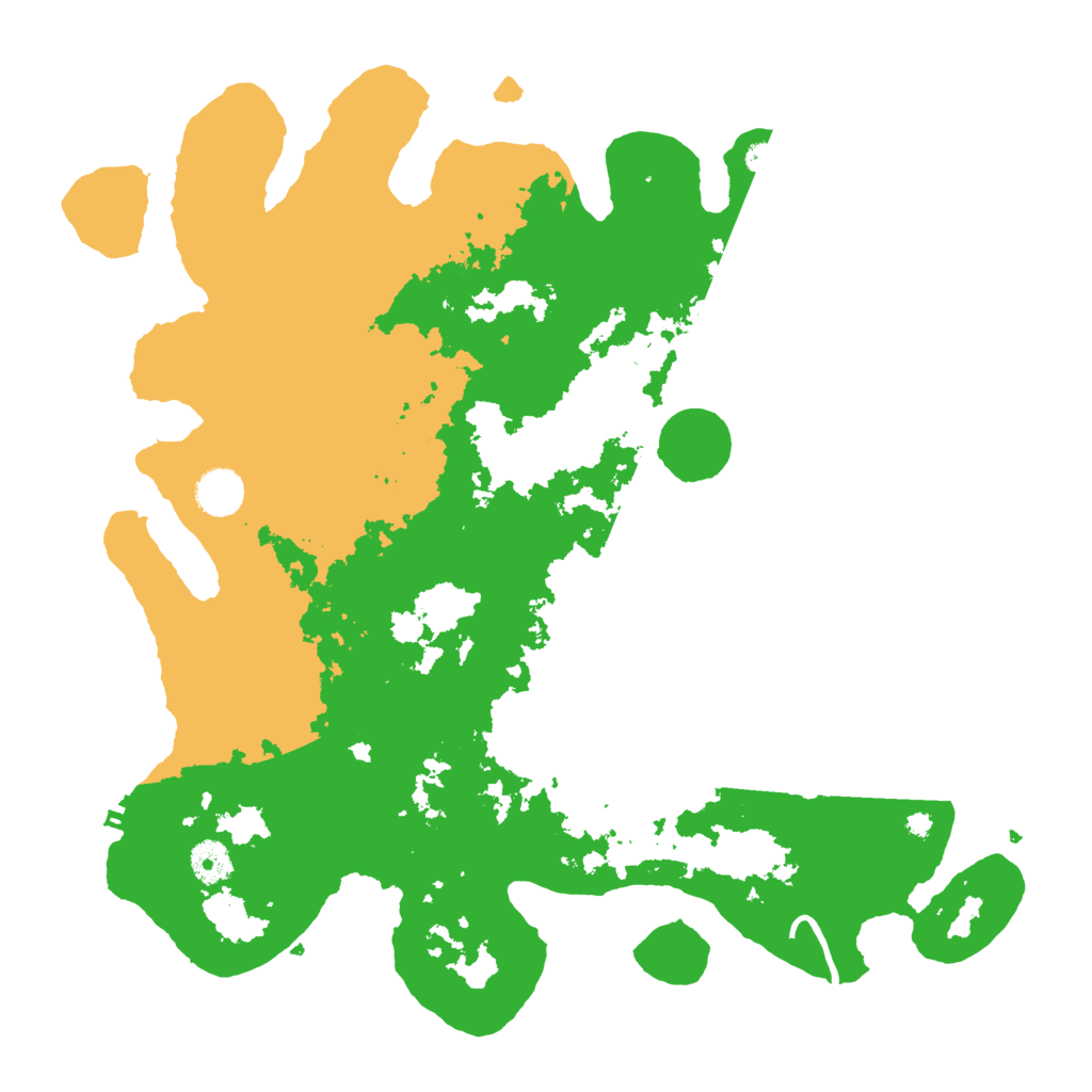 Biome Rust Map: Procedural Map, Size: 4000, Seed: 109209