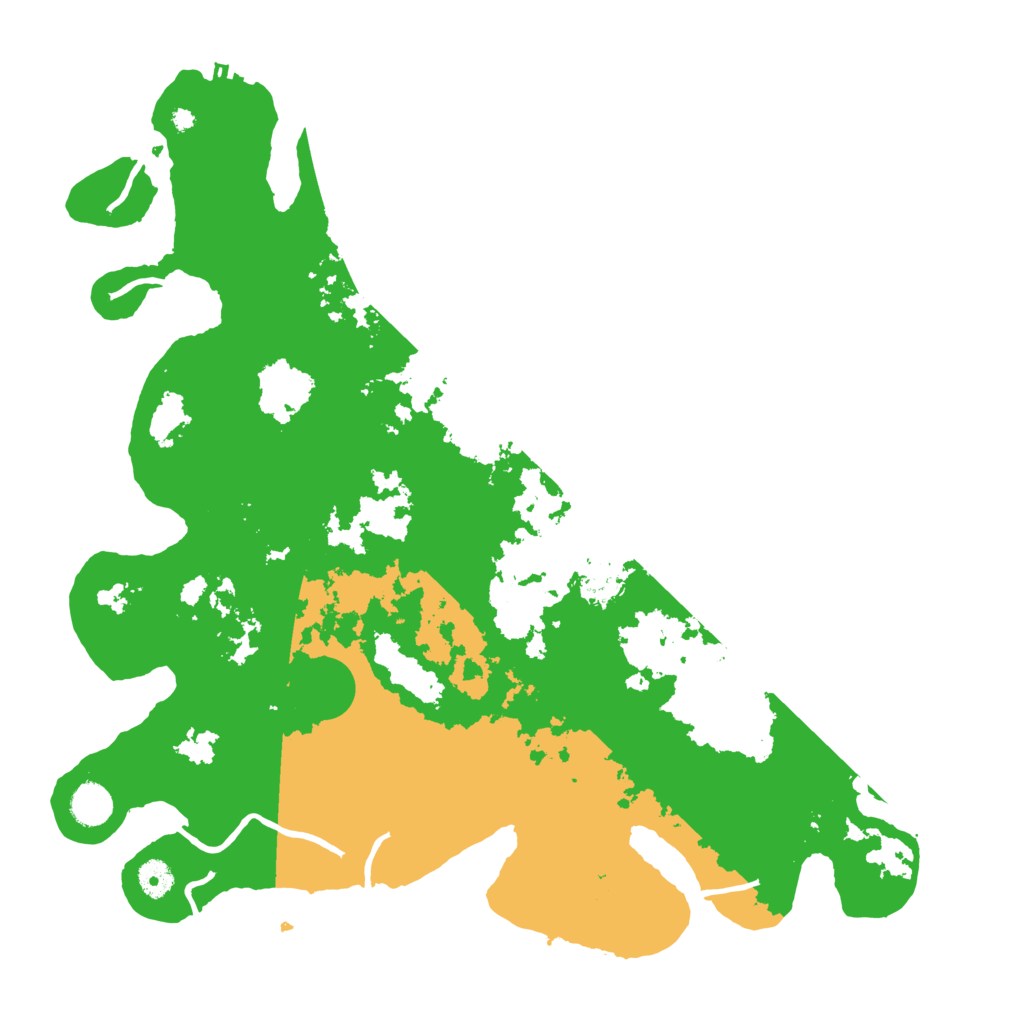Biome Rust Map: Procedural Map, Size: 4300, Seed: 430880