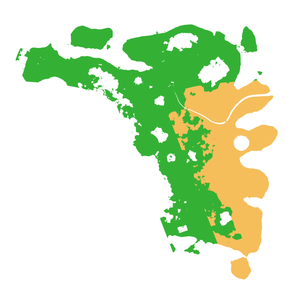 Biome Rust Map: Procedural Map, Size: 3450, Seed: 49836426