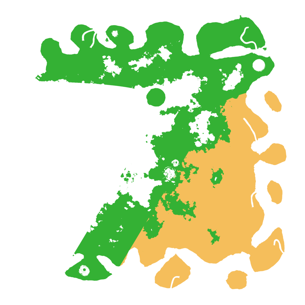 Biome Rust Map: Procedural Map, Size: 4400, Seed: 49732158