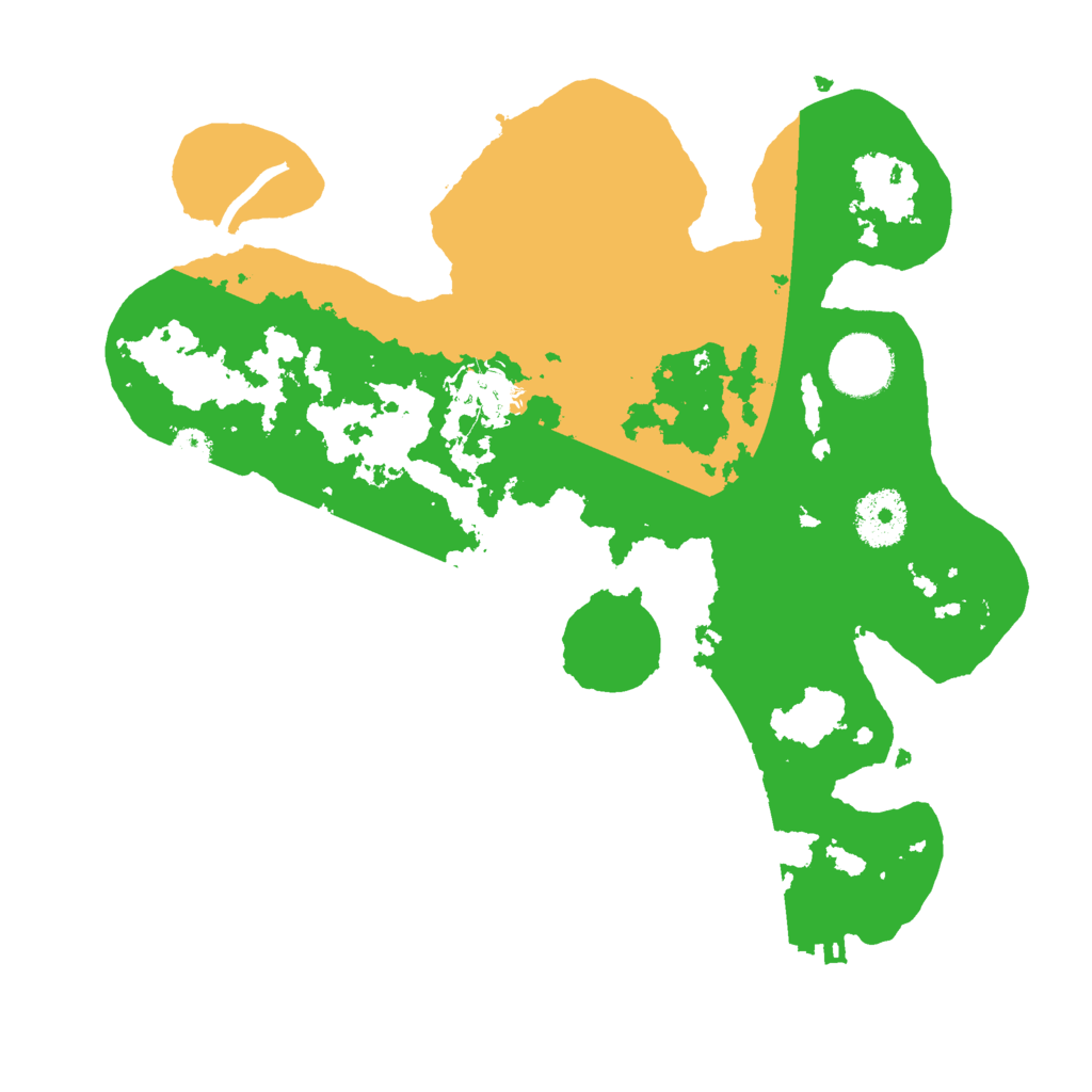 Biome Rust Map: Procedural Map, Size: 3000, Seed: 15570