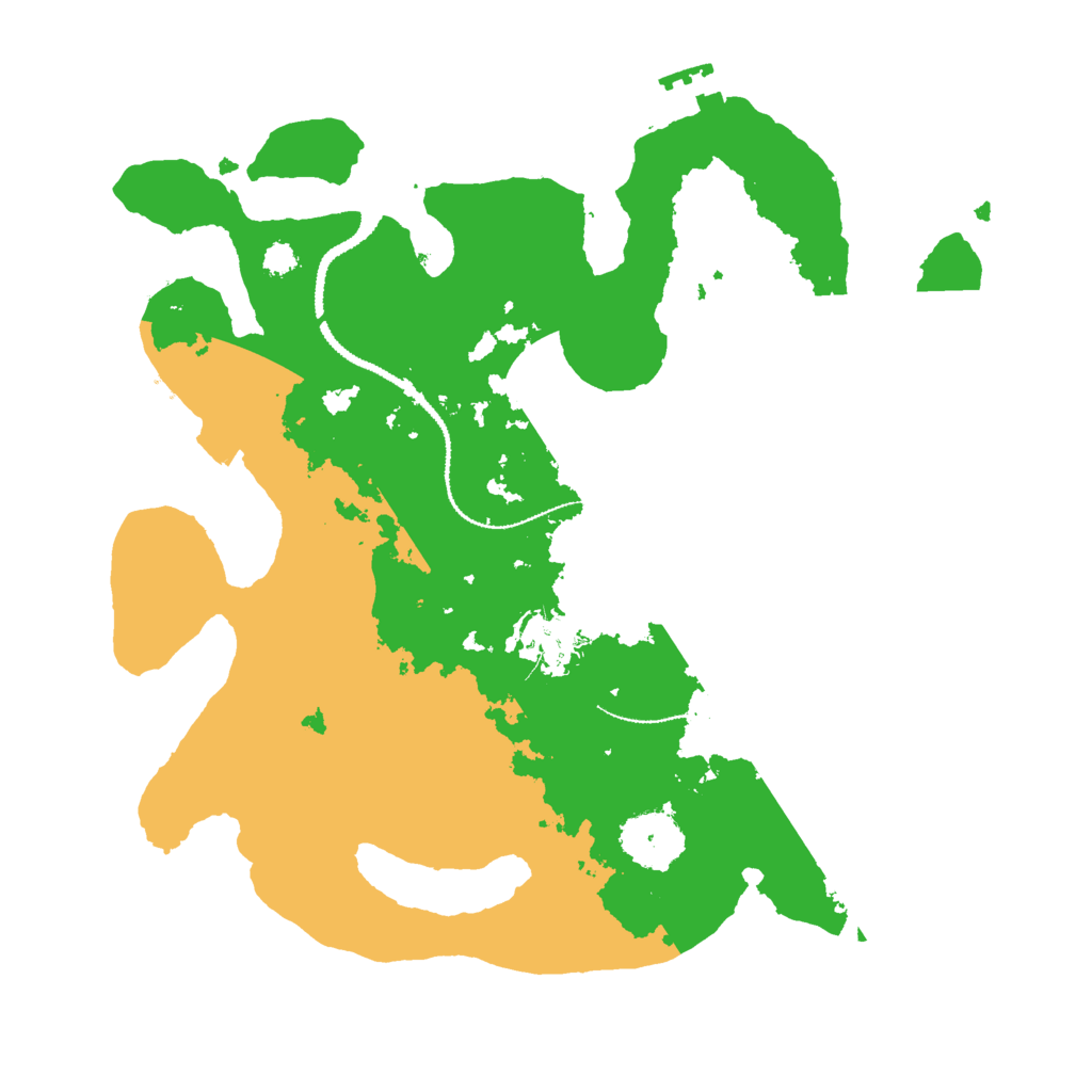 Biome Rust Map: Procedural Map, Size: 3000, Seed: 4511