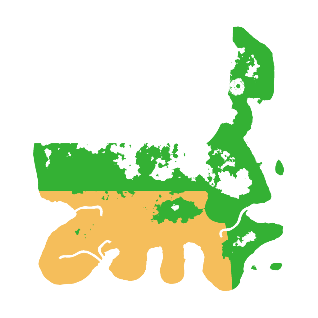 Biome Rust Map: Procedural Map, Size: 3000, Seed: 1193