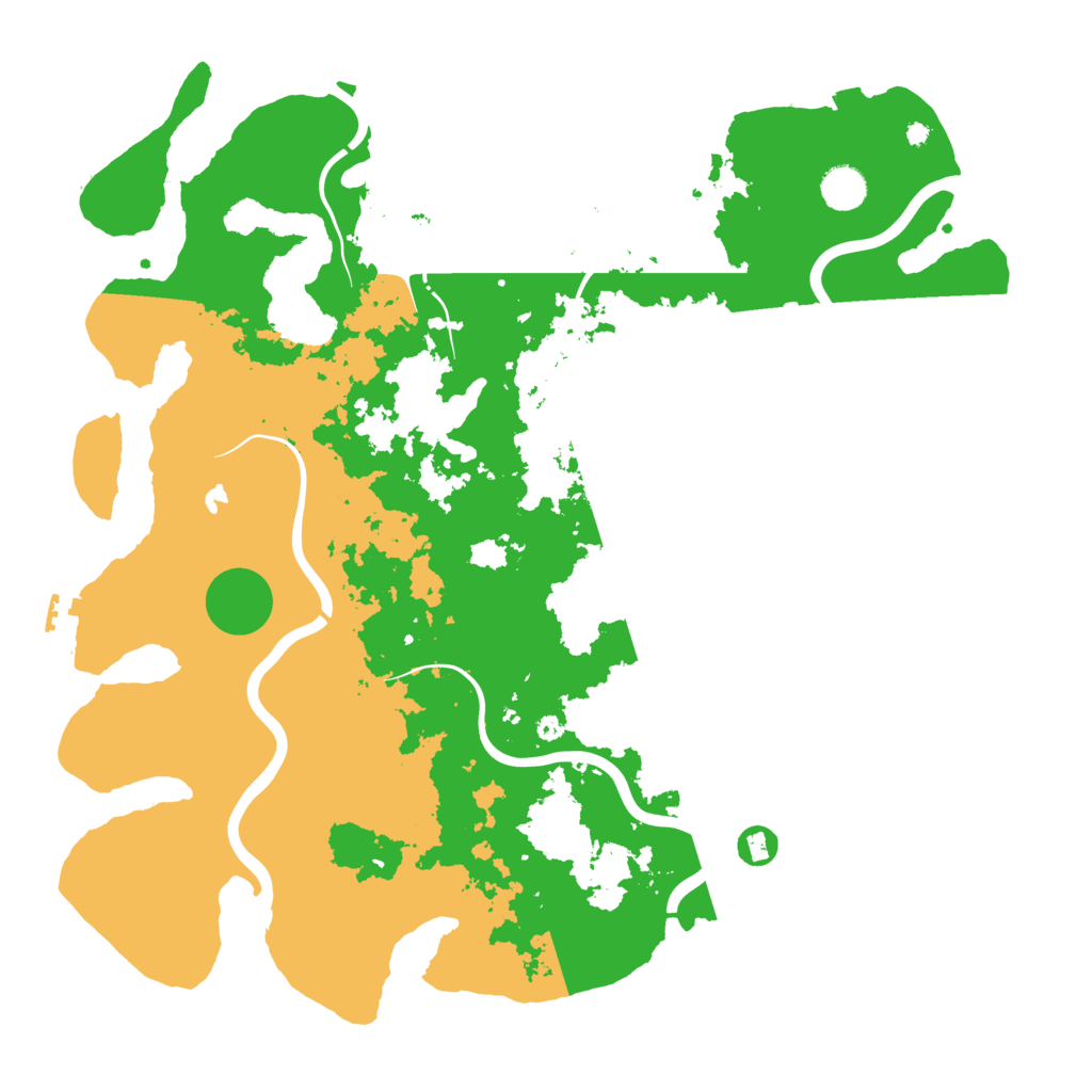 Biome Rust Map: Procedural Map, Size: 4300, Seed: 26023709