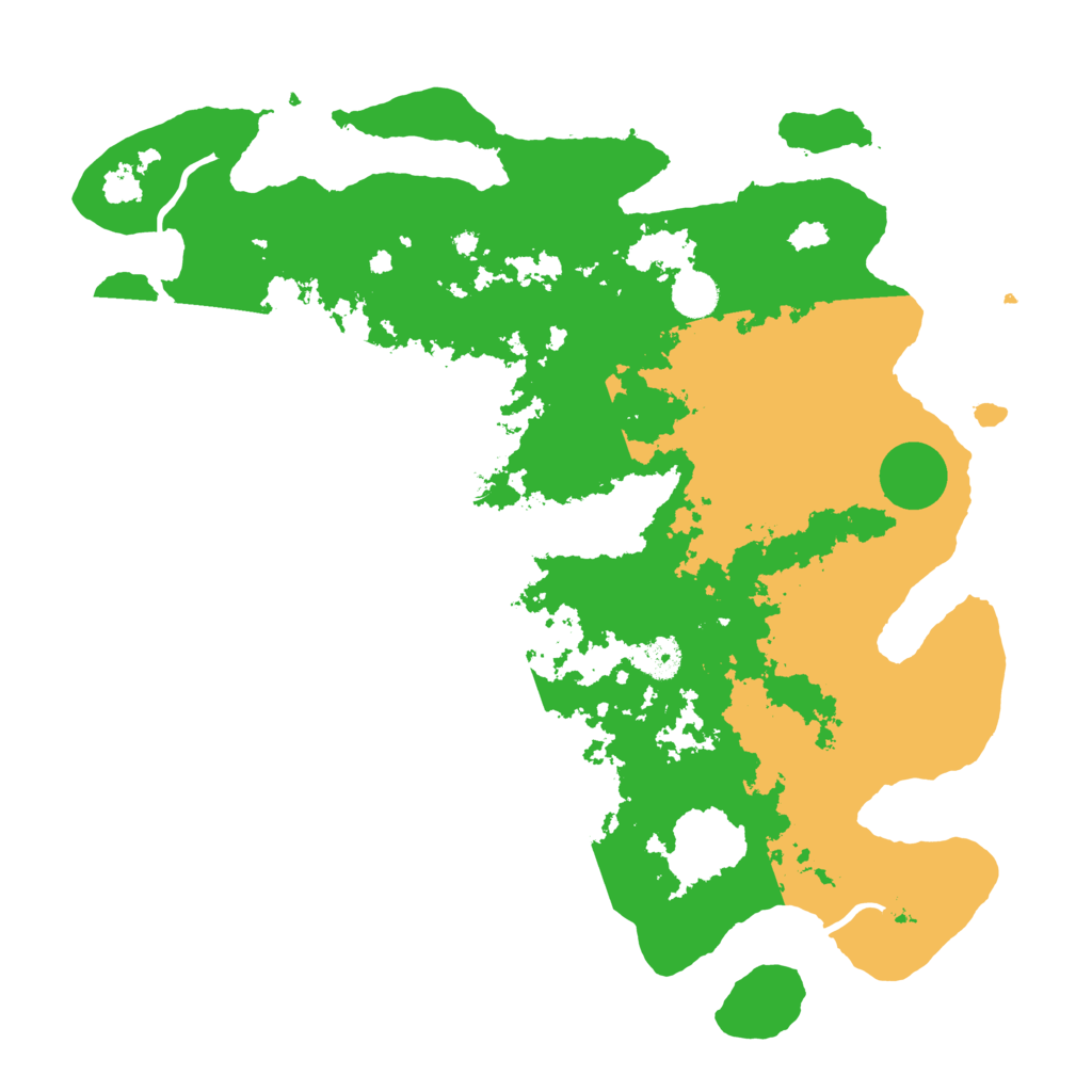 Biome Rust Map: Procedural Map, Size: 4250, Seed: 46896376
