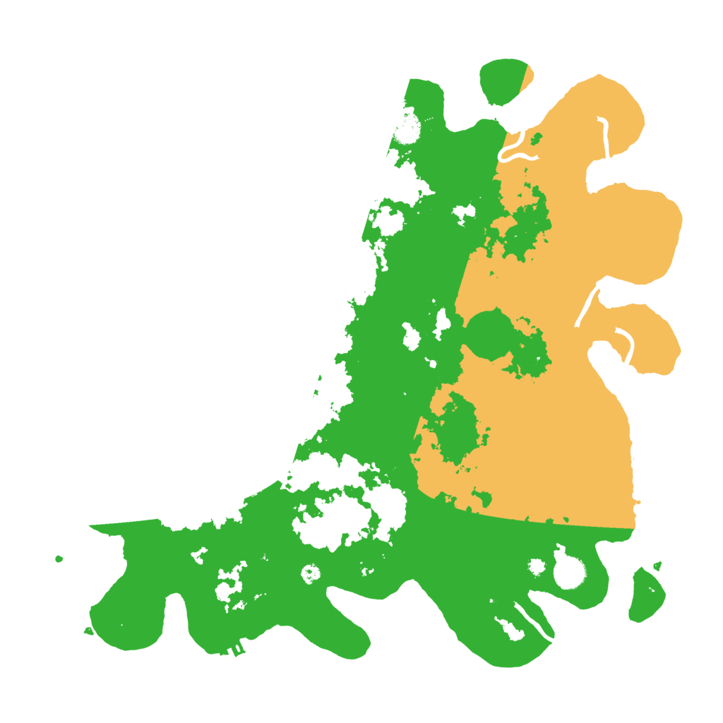 Biome Rust Map: Procedural Map, Size: 3950, Seed: 82805884