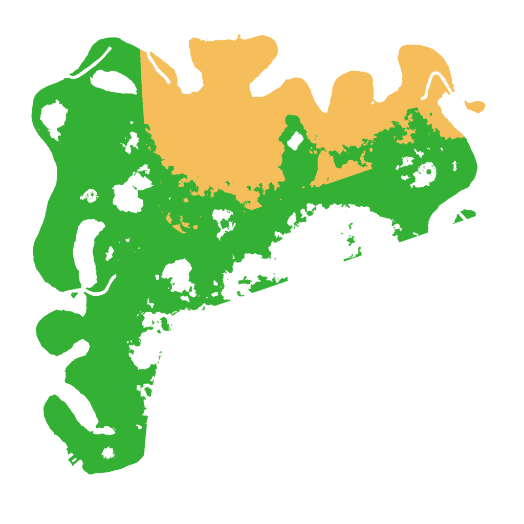 Biome Rust Map: Procedural Map, Size: 4000, Seed: 1254587