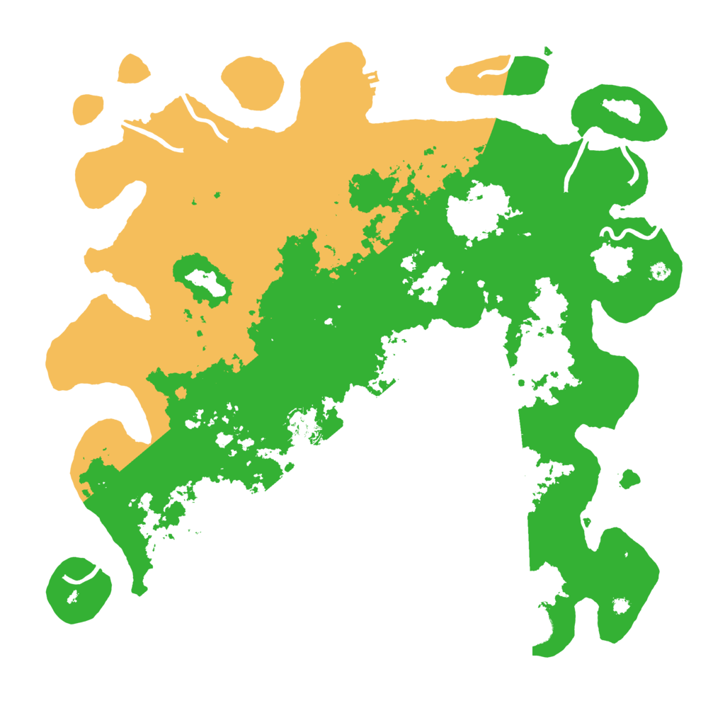 Biome Rust Map: Procedural Map, Size: 4100, Seed: 64006418