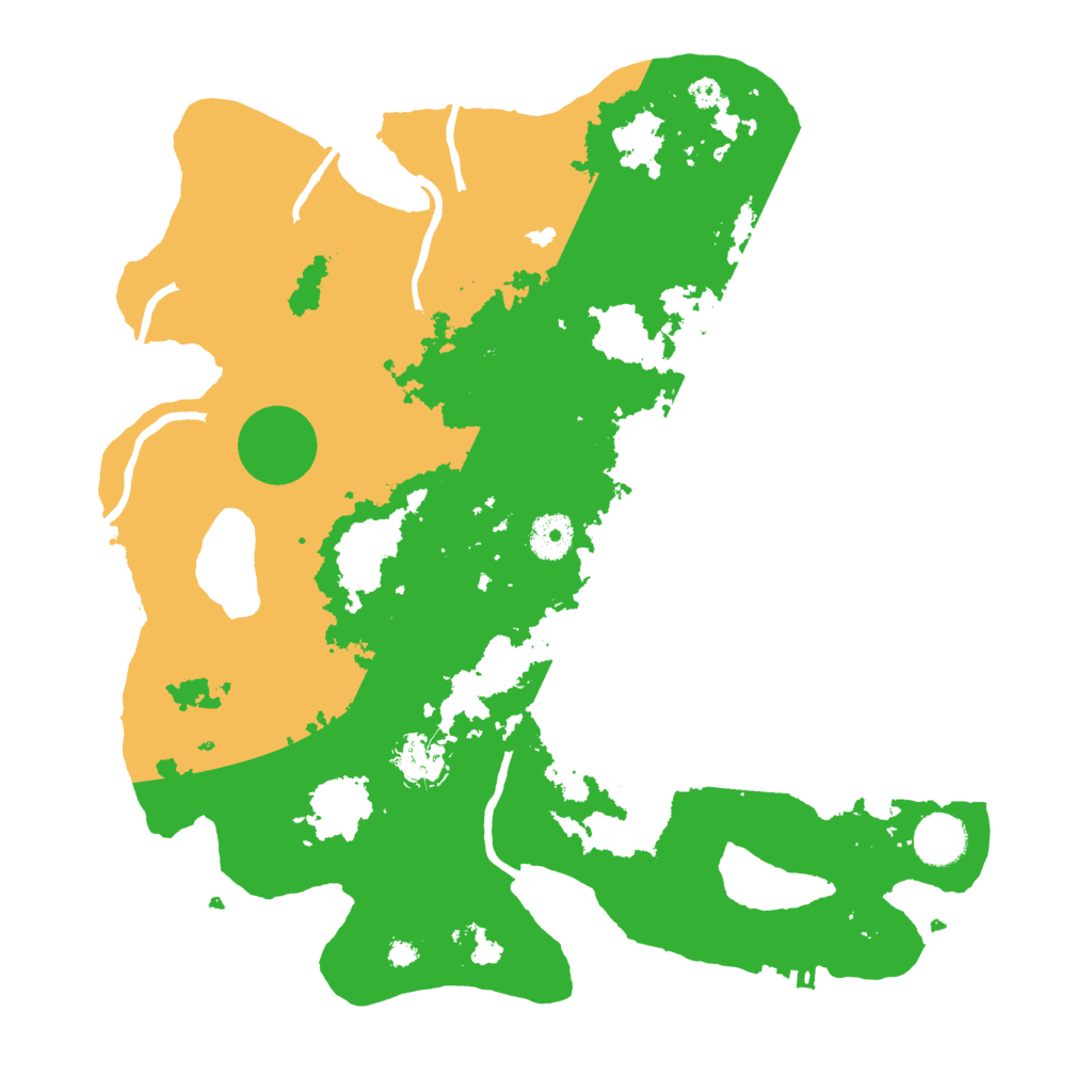 Biome Rust Map: Procedural Map, Size: 3650, Seed: 67711240